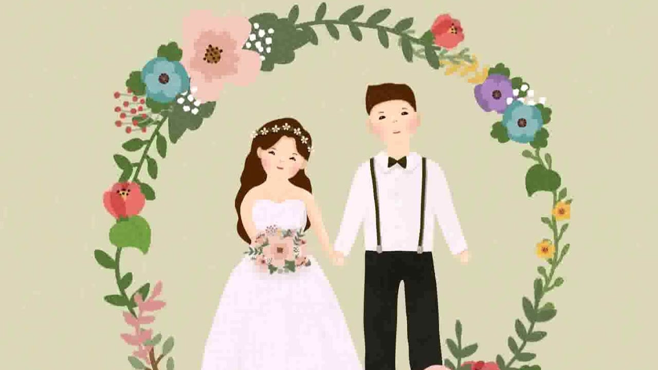 Wedding Cartoon Wallpapers - Wallpaper Cave