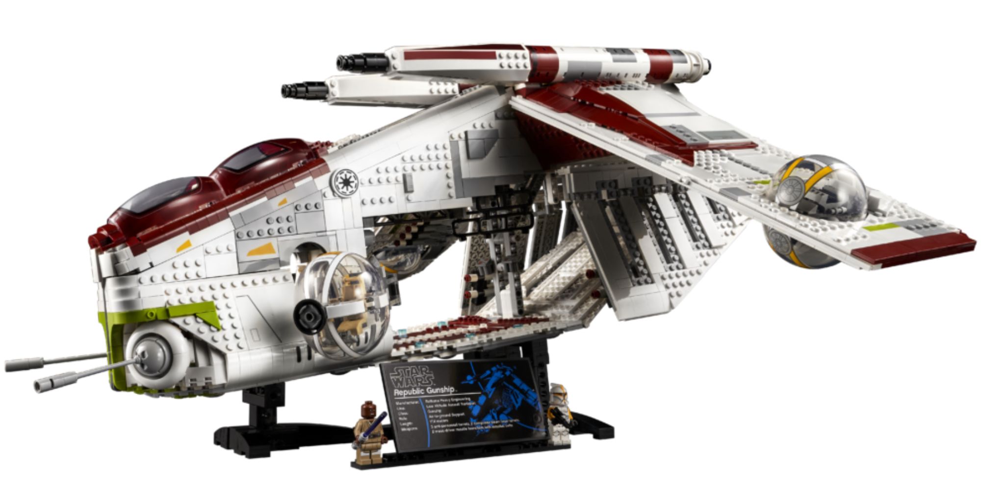 LEGO has uncovered image for the latest expansion to their Star Wars Ultimate Collector's Series, the Republic Gunship