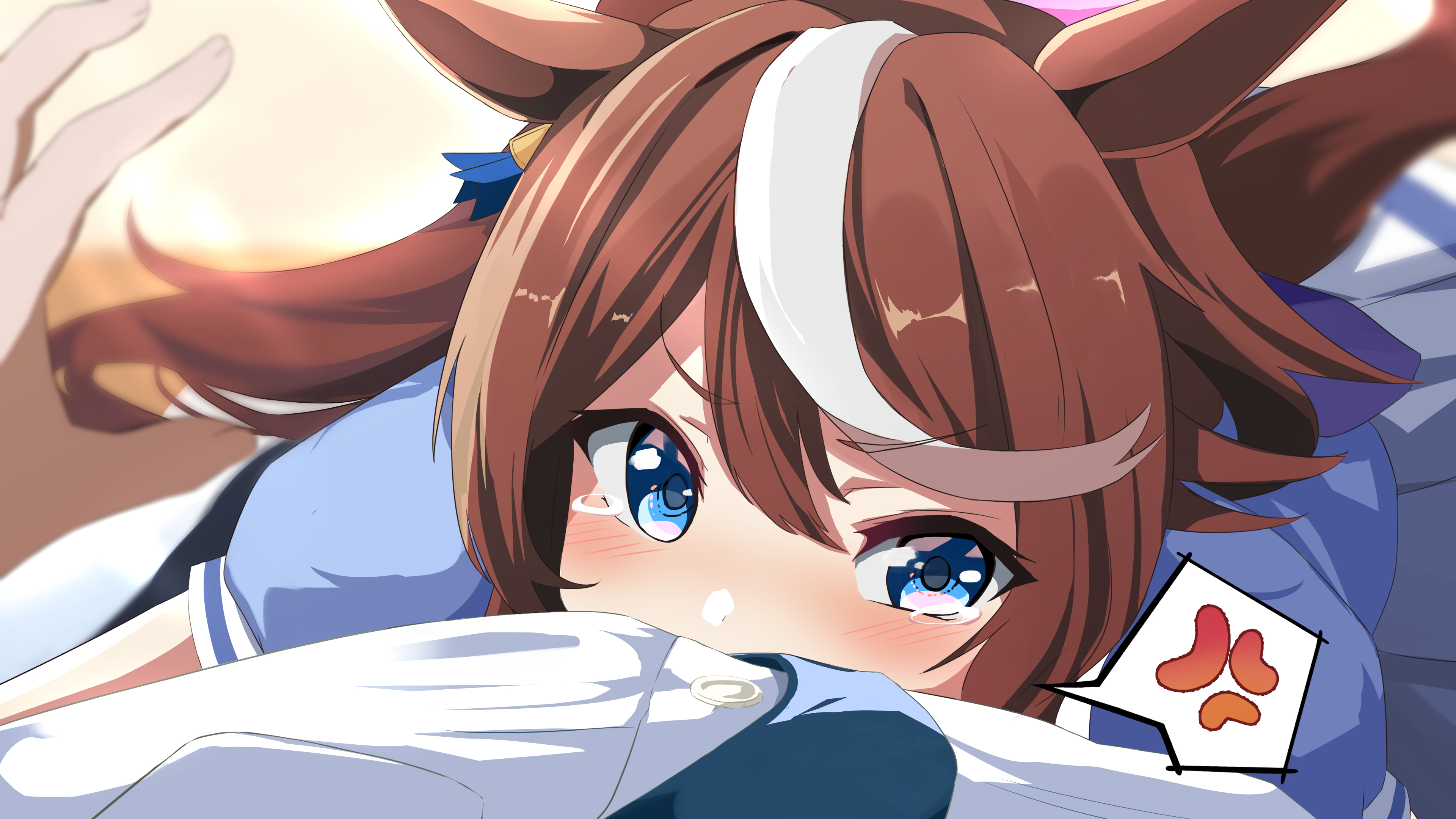 uma musume pretty derby tokai teio (umamusume) animal ears seifuku tagme tail wallpaper