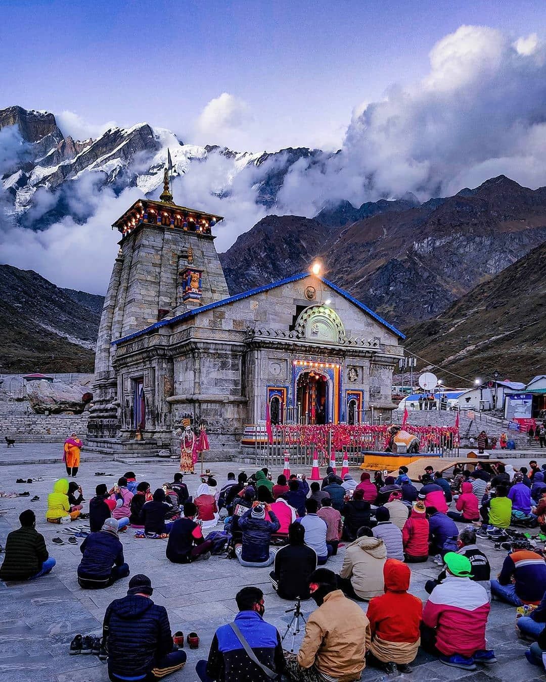 Photo by Colours of India™ in Kedarnath Temple with and. Amazing places on earth, Travel india beautiful places, Temple photography