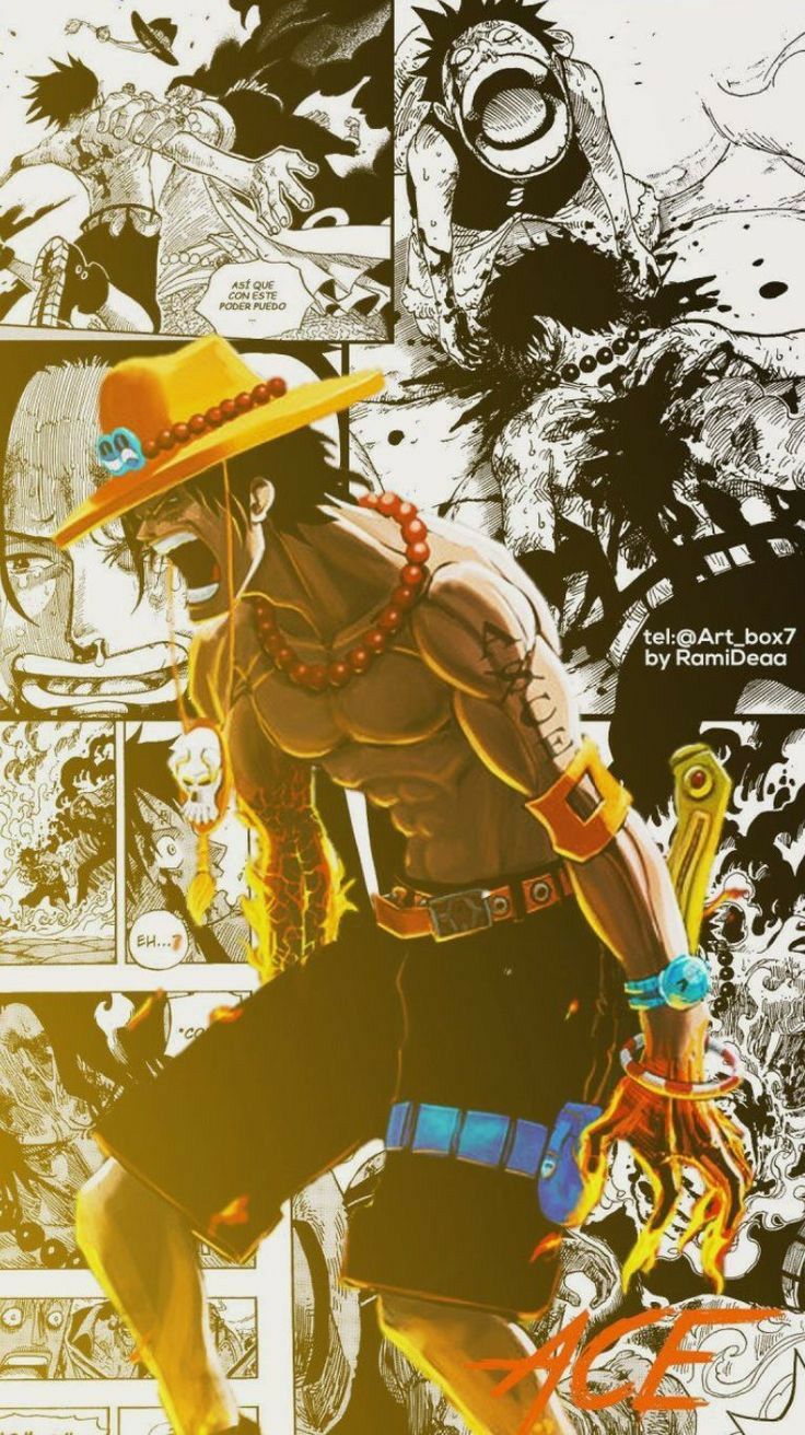 Portgas D ACE. Personagens de anime, Animes wallpaper, Anime
