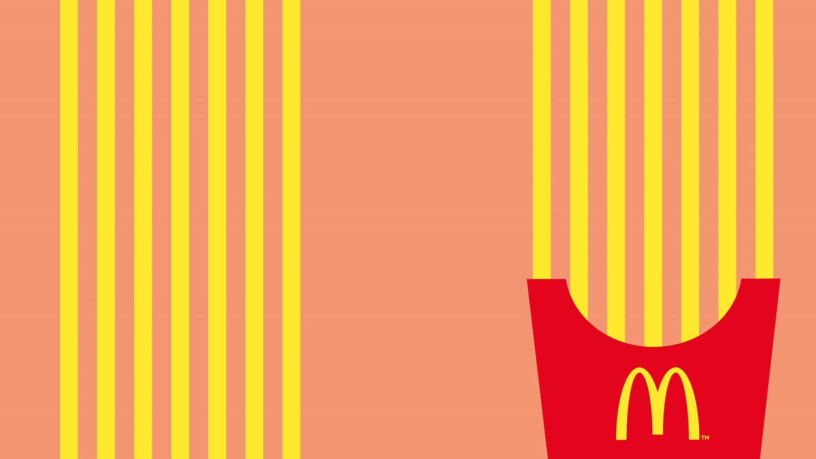 McDonald's Fries Curl to Show Its Nearest Joint
