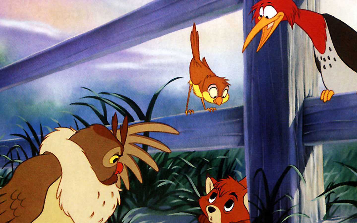 The Fox and the Hound HD Wallpaper and Background
