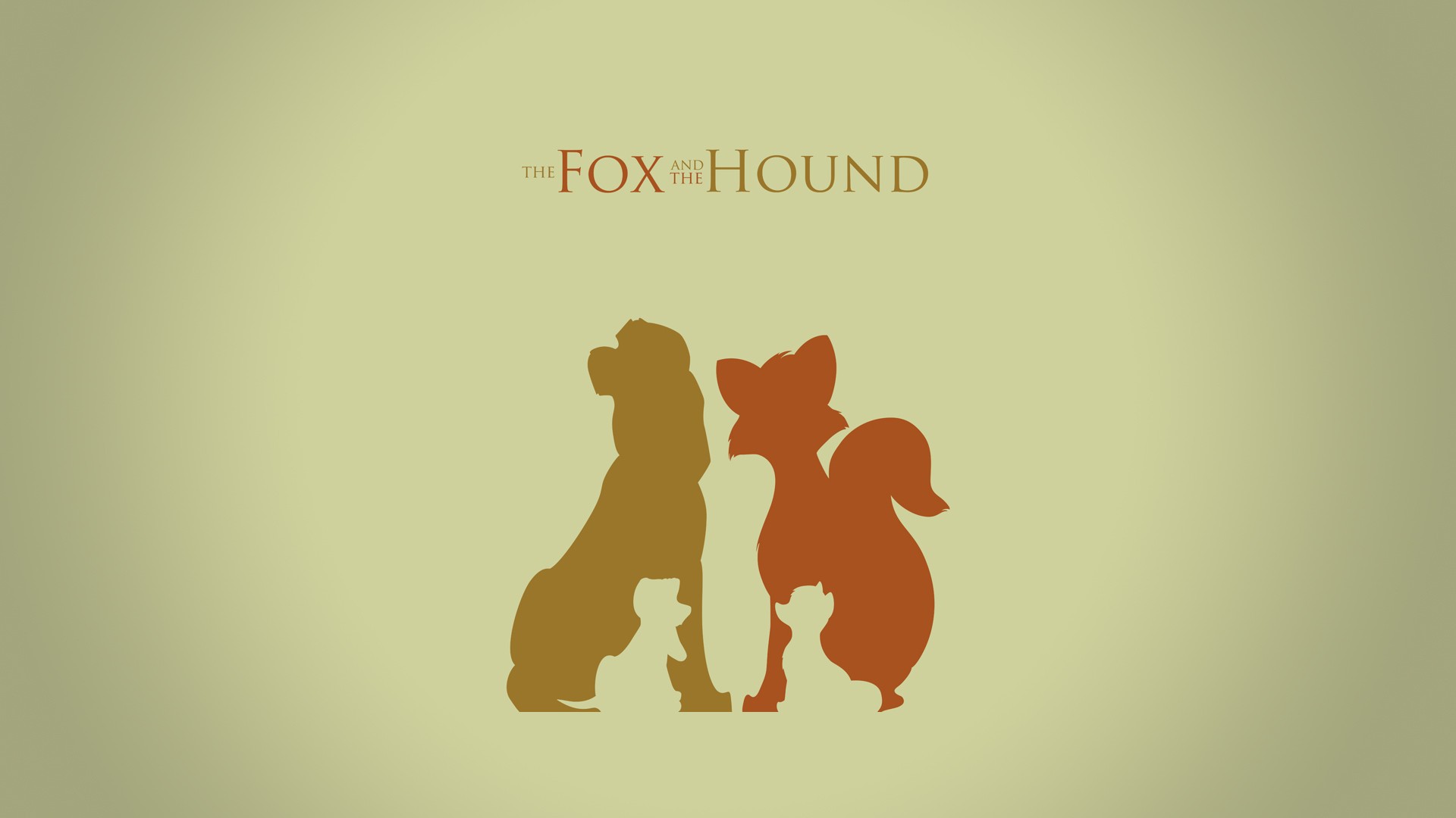 The Fox And The Hound HD Wallpaper