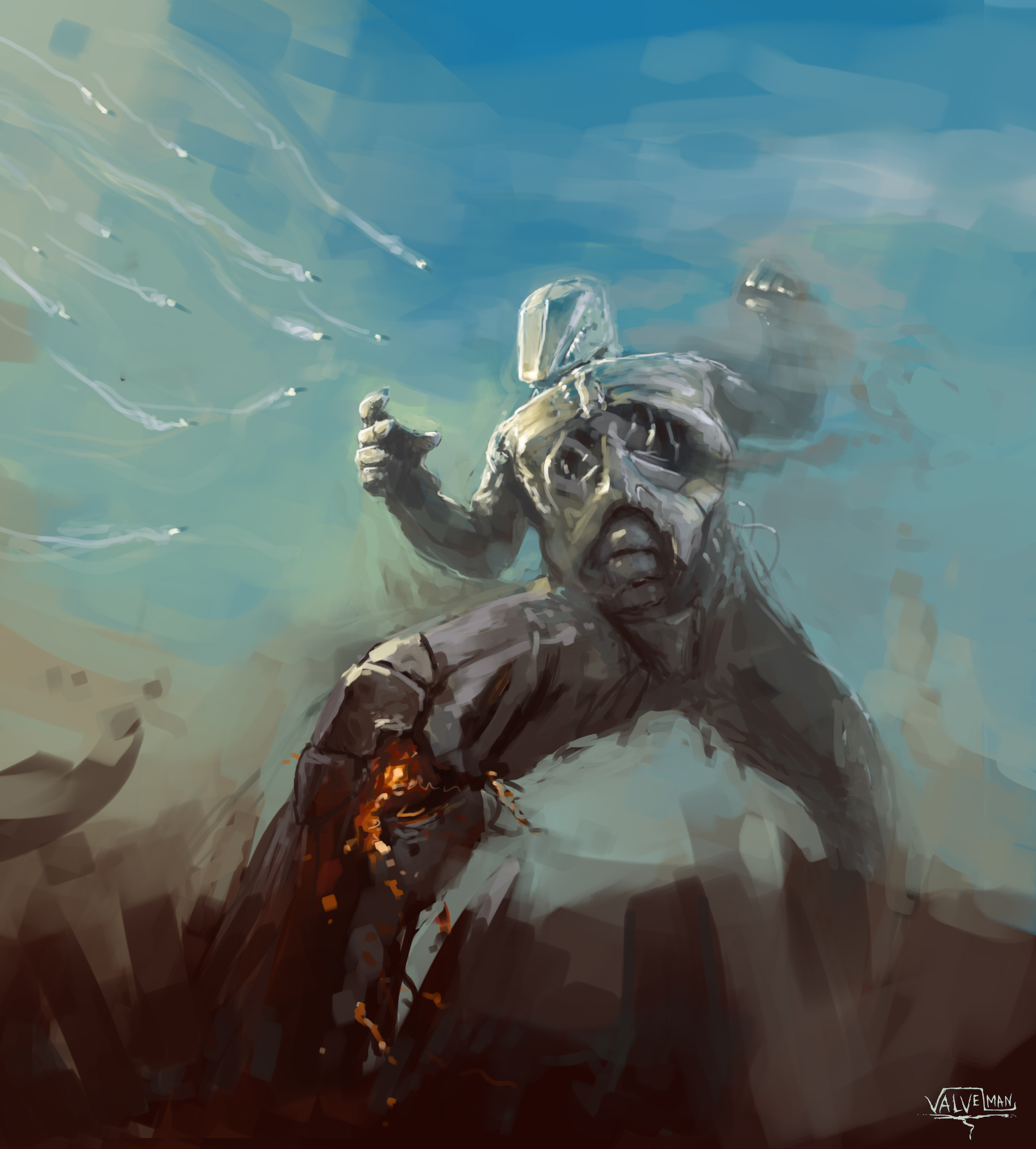 Giant Robot Wallpaper