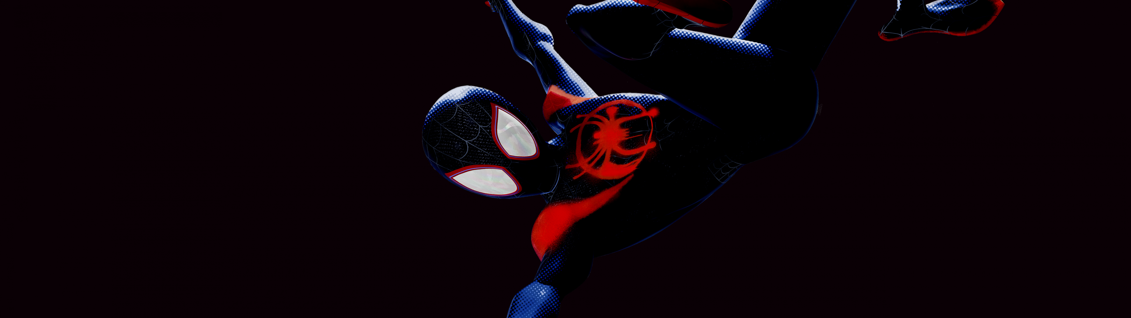 Miles Morales Wallpaper 4K, Spider Man: Into The Spider Verse, Black Dark