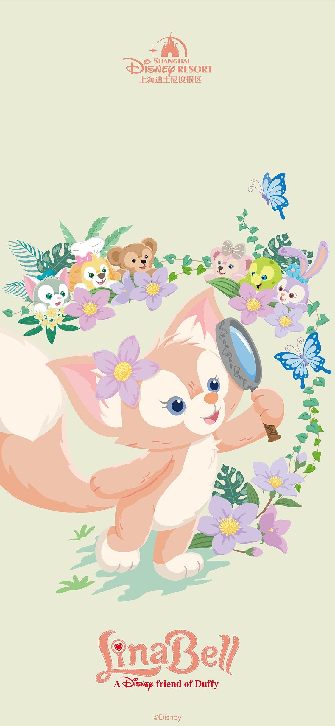 迪士尼新人物Lina Bell. Duffy the disney bear, Disney wallpaper, Anime artwork wallpaper
