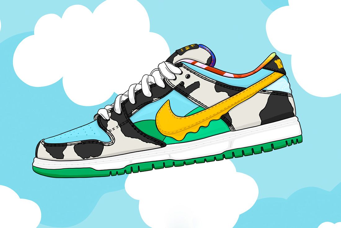 Win a Pair of the Ben & Jerry's x Nike SB Dunk Low 'Chunky Dunky'!