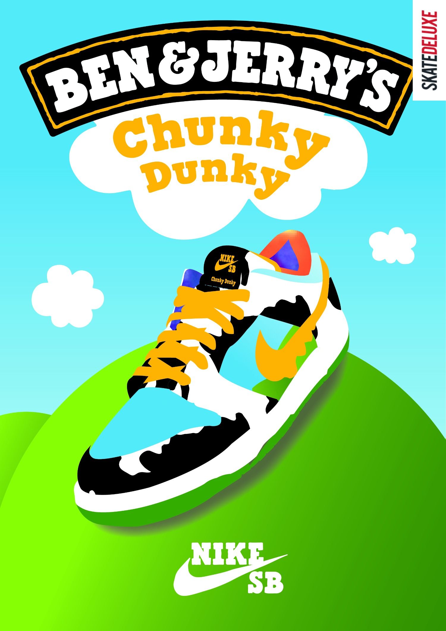 Nike SB x Ben & Jerry's Chunky Dunky Dunk Low Pro. Chunky dunky, Cool nike wallpaper, Nike wallpaper