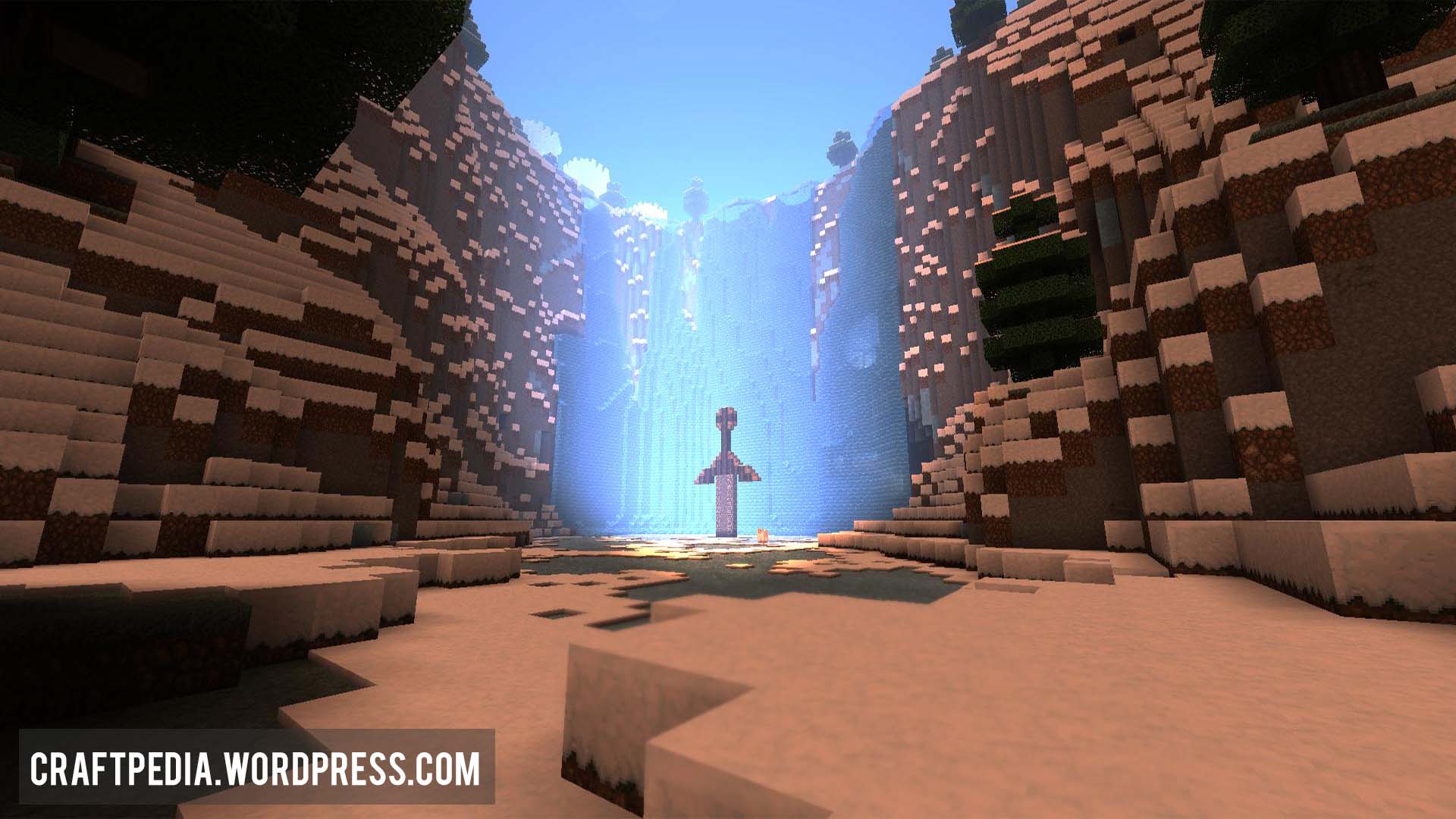 Minecraft Diamond Sword Wallpaper