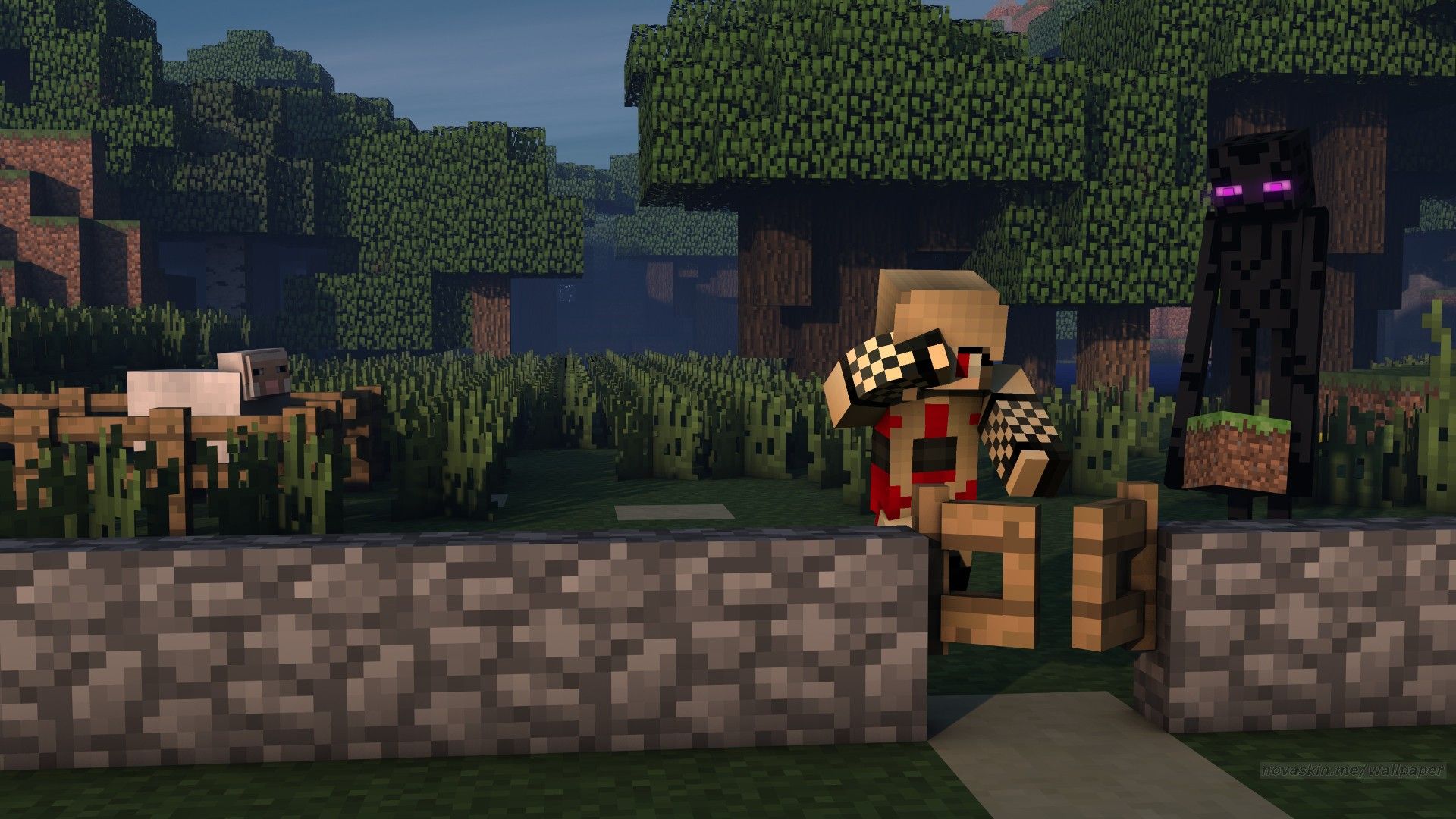 Nova Skin Wallpaper Generator with custom skins. Minecraft wallpaper, Minecraft, Wallpaper