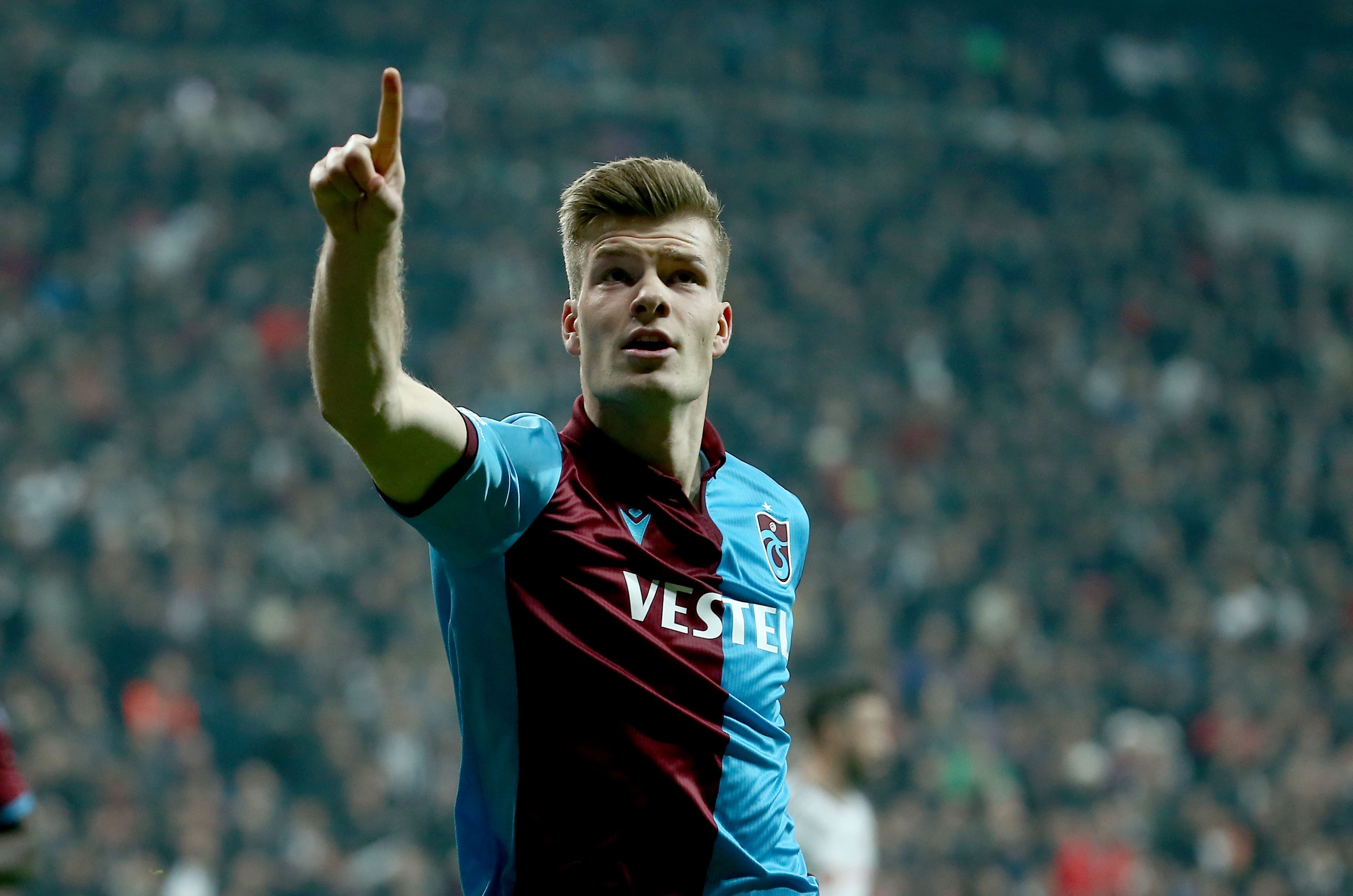 Man Utd send scouts to watch Crystal Palace flop striker Alexander Sorloth at Trabzonspor after Haaland misery