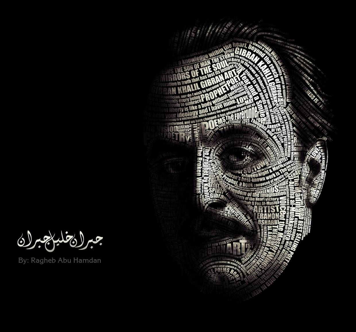 Ces 30 leçons de Khalil Gibran transformeront votre vie Spiritualité Métaphysiques. Typography portrait, Khalil gibran, Kahlil gibran