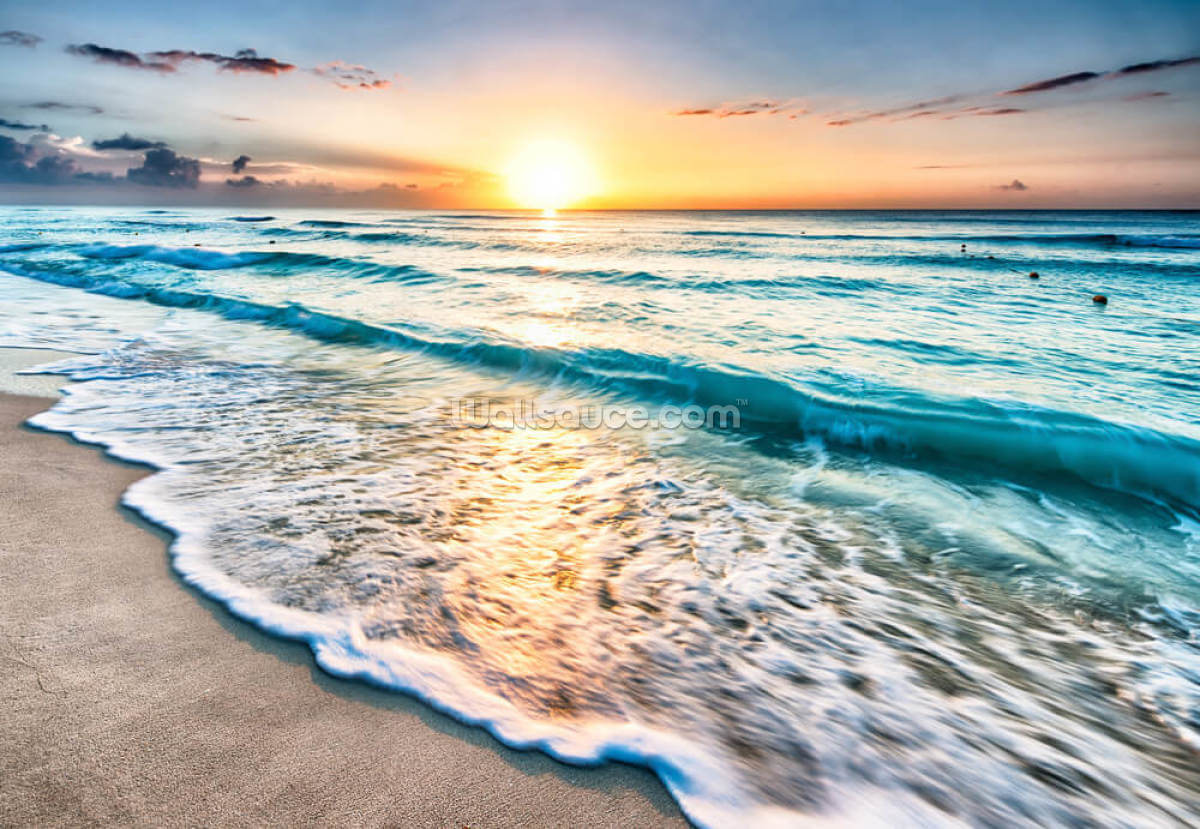 Cancun Beach Sunrise, Mexico Wallpaper