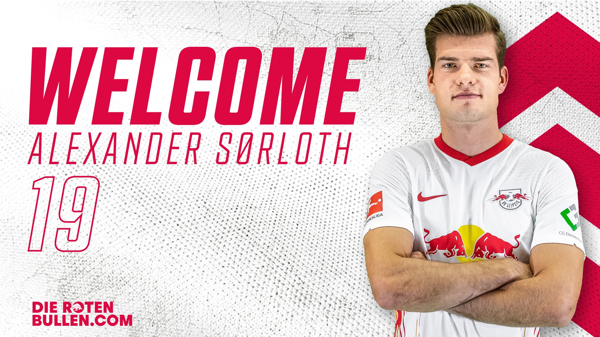RB Leipzig English #RBLeipzig Are Pleased To Announce The Signing Of Norwegian International Alexander #Sørloth ✍️ The 24 Year Old Has Signed A 5 Year Contract And Will Wear The Number 1️⃣9️⃣ Shirt