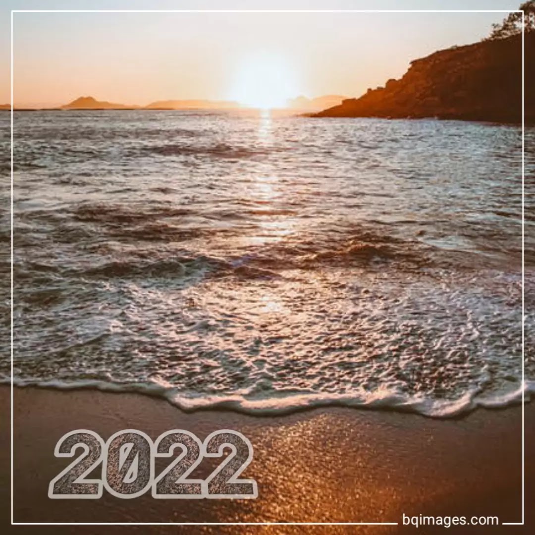 new year beach images 2022