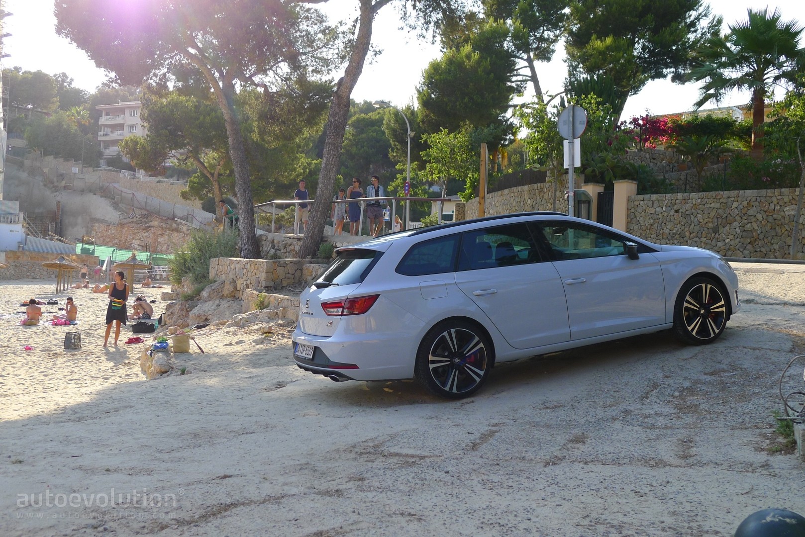 SEAT Leon ST Cupra Full HD Wallpaper: Welcome to Mallorca