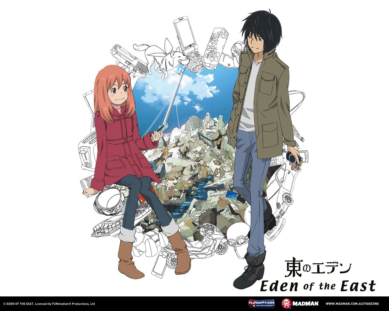 Higashi no Eden (Eden Of The East) Wallpaper #155309 - Zerochan Anime Image  Board