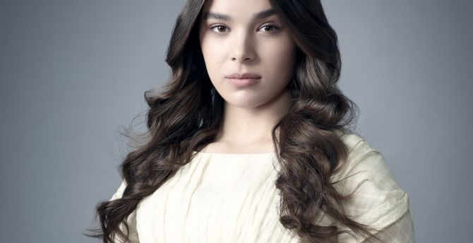 Brunette, hailee steinfeld, 2020 wallpaper, HD image, picture, background, 54d4d0