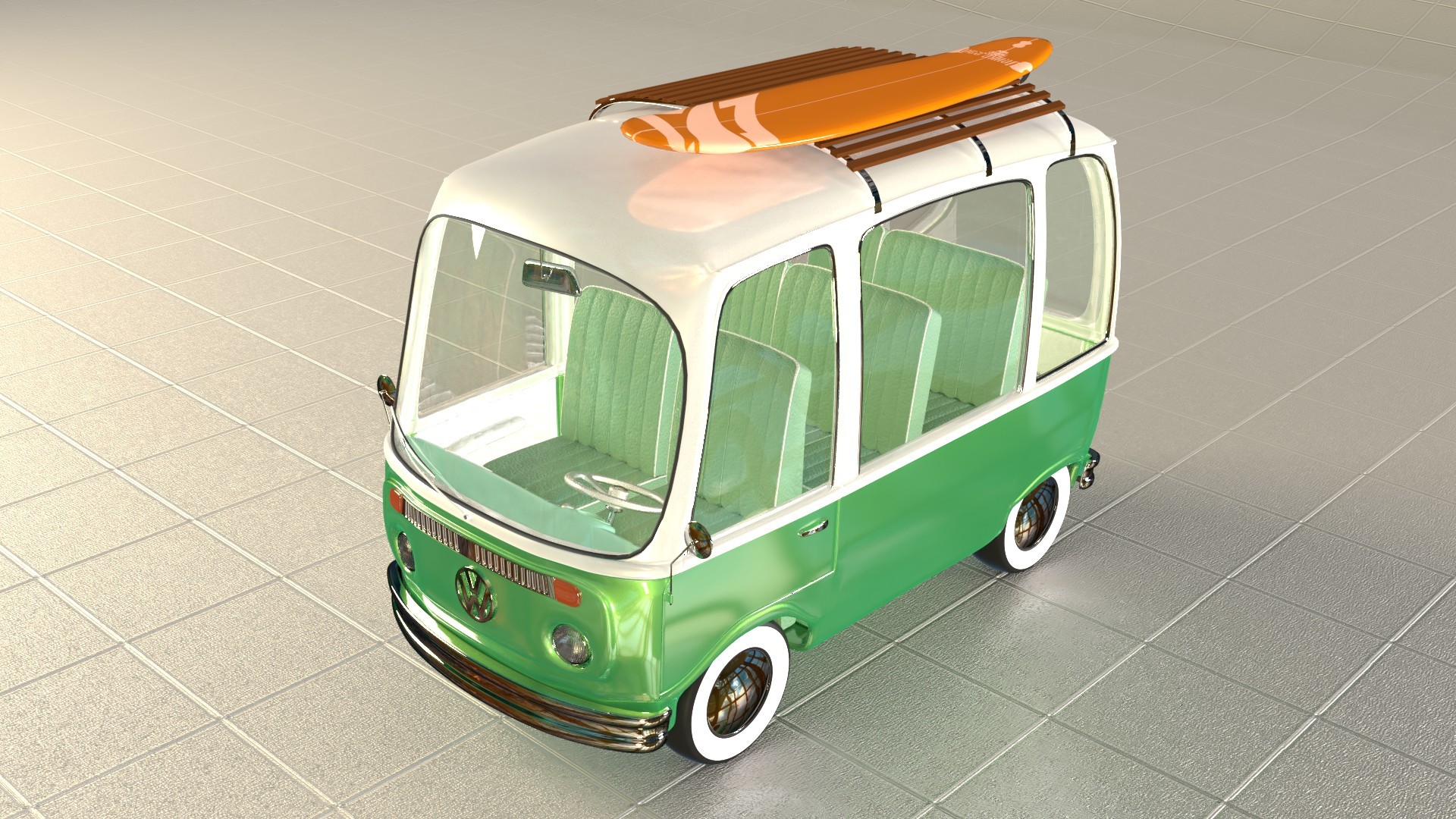 Waldemar Scafarelli VW Van Time 3D model