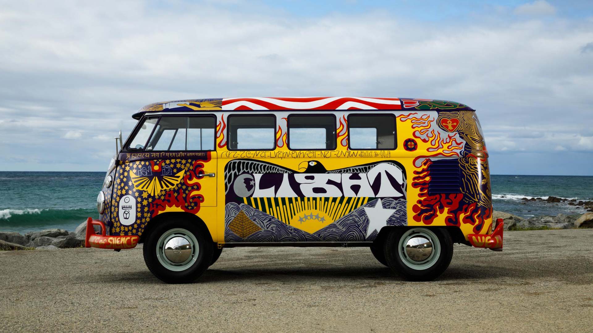 Legendary 1969 Woodstock Summer of Love VW bus brought back to life
