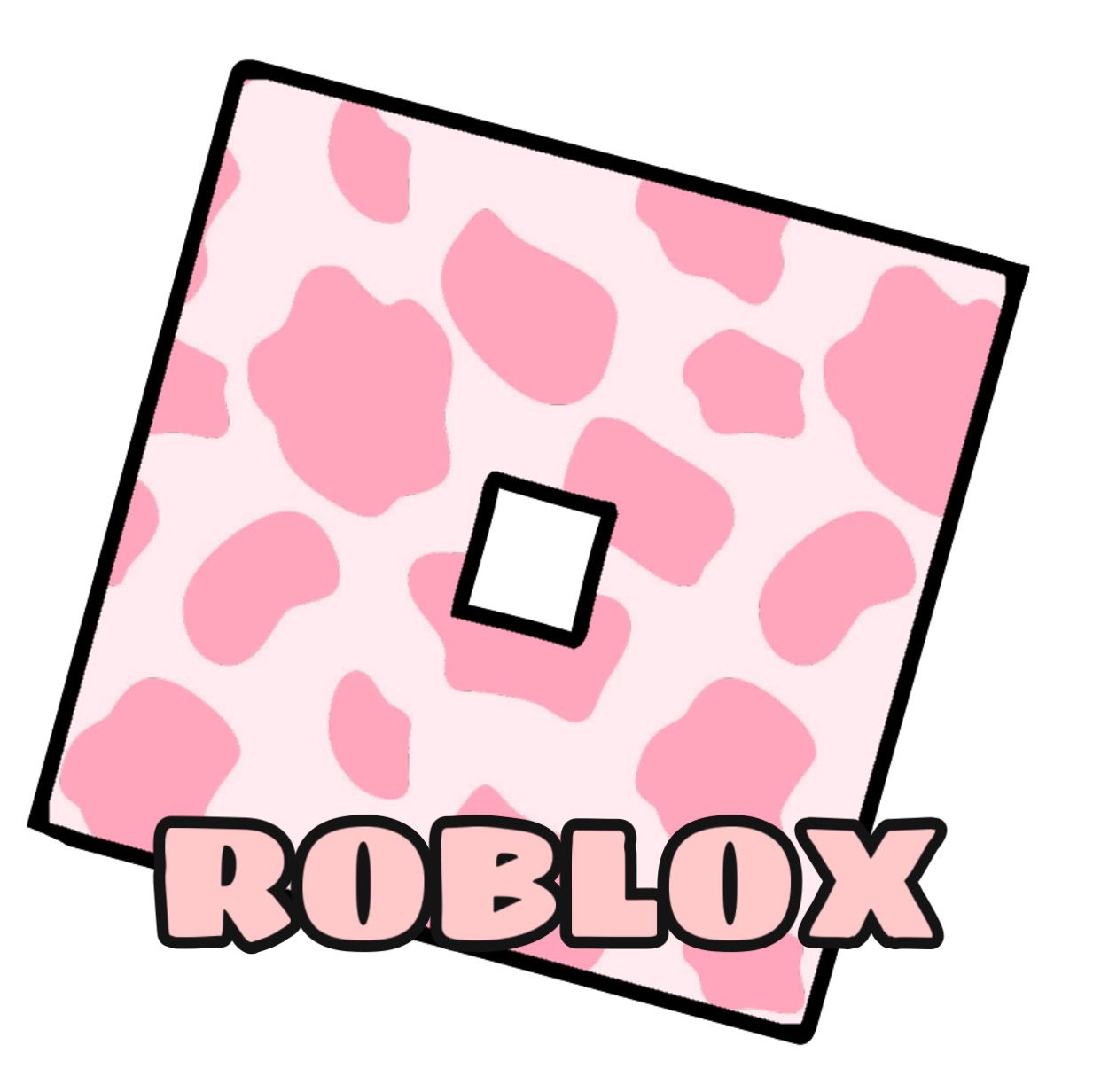 Roblox strawberry cow logo!. Cow logo, iPhone photo app, iPhone wallpaper app