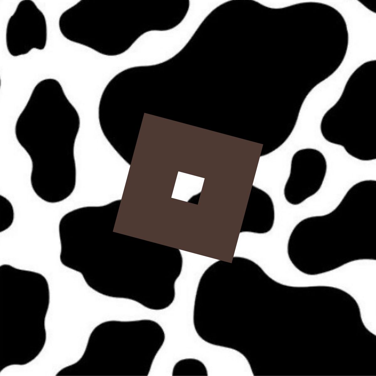 Roblox cow print app icon. App icon, iPhone photo app, Ios app icon design
