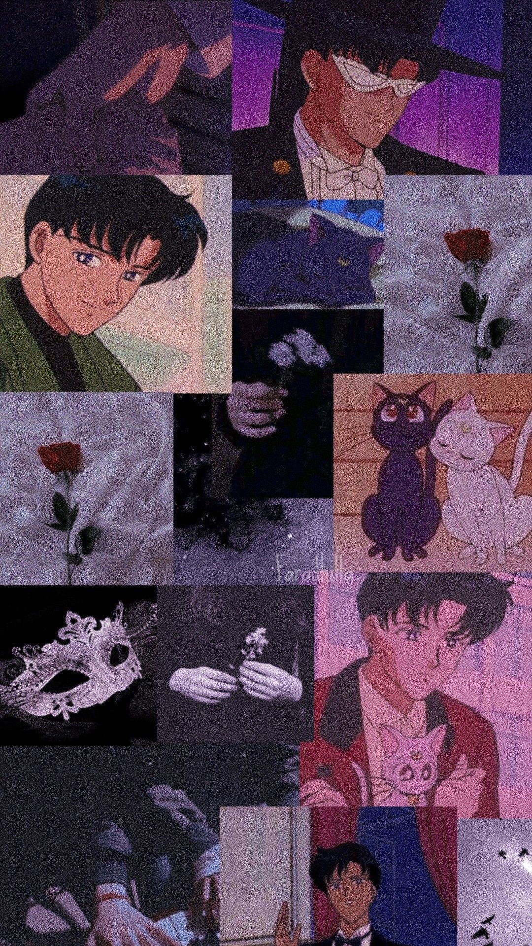 Mamoru Chiba aka Tuxedo Mask lockscreen