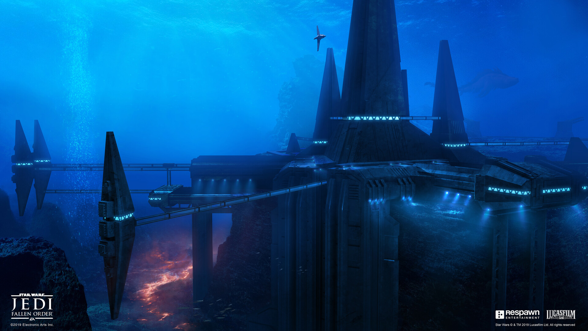 Star Wars Jedi: Fallen Order. Inquisitorius Fortress Exterior