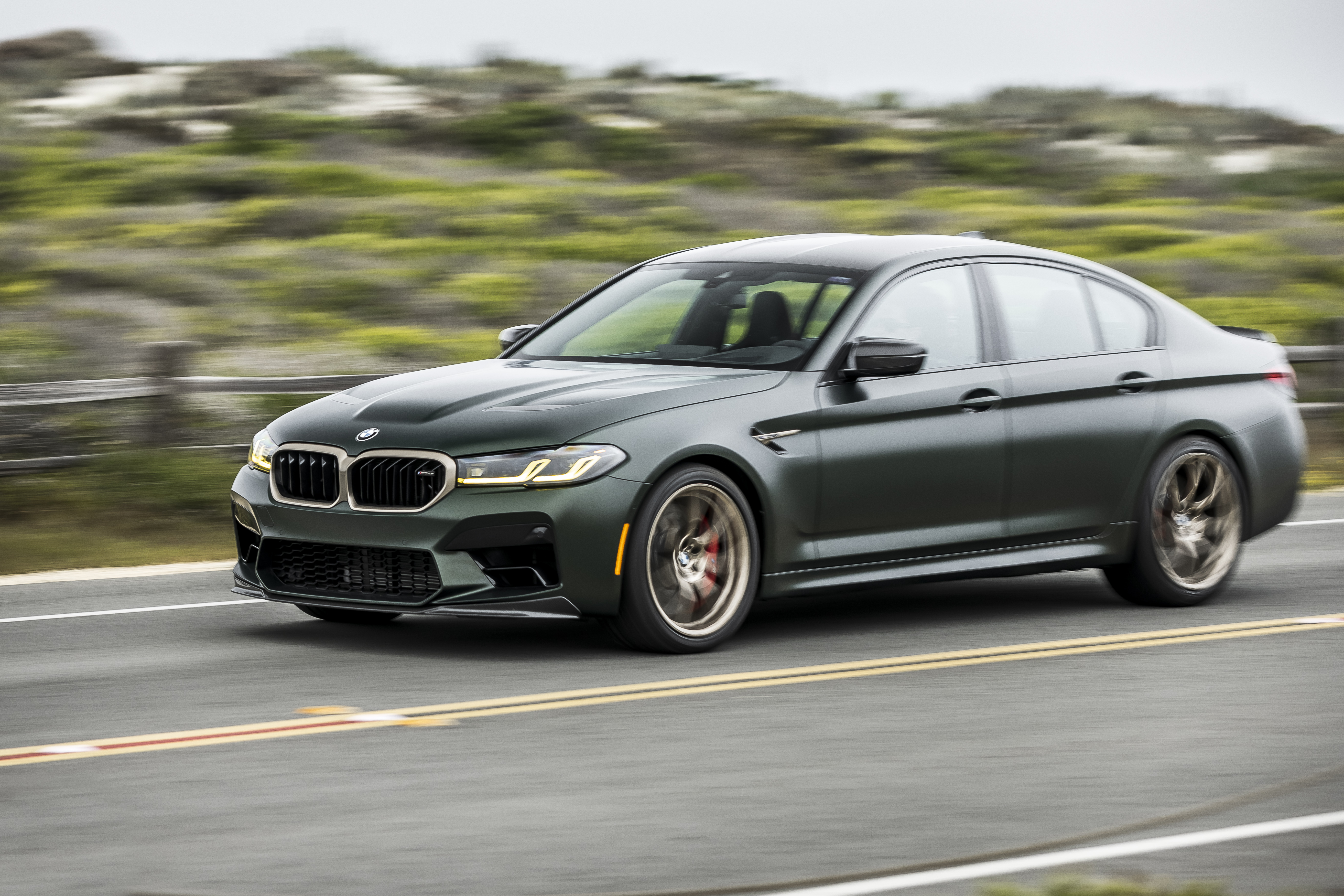 2022 Green BMW M5 CS (F90)