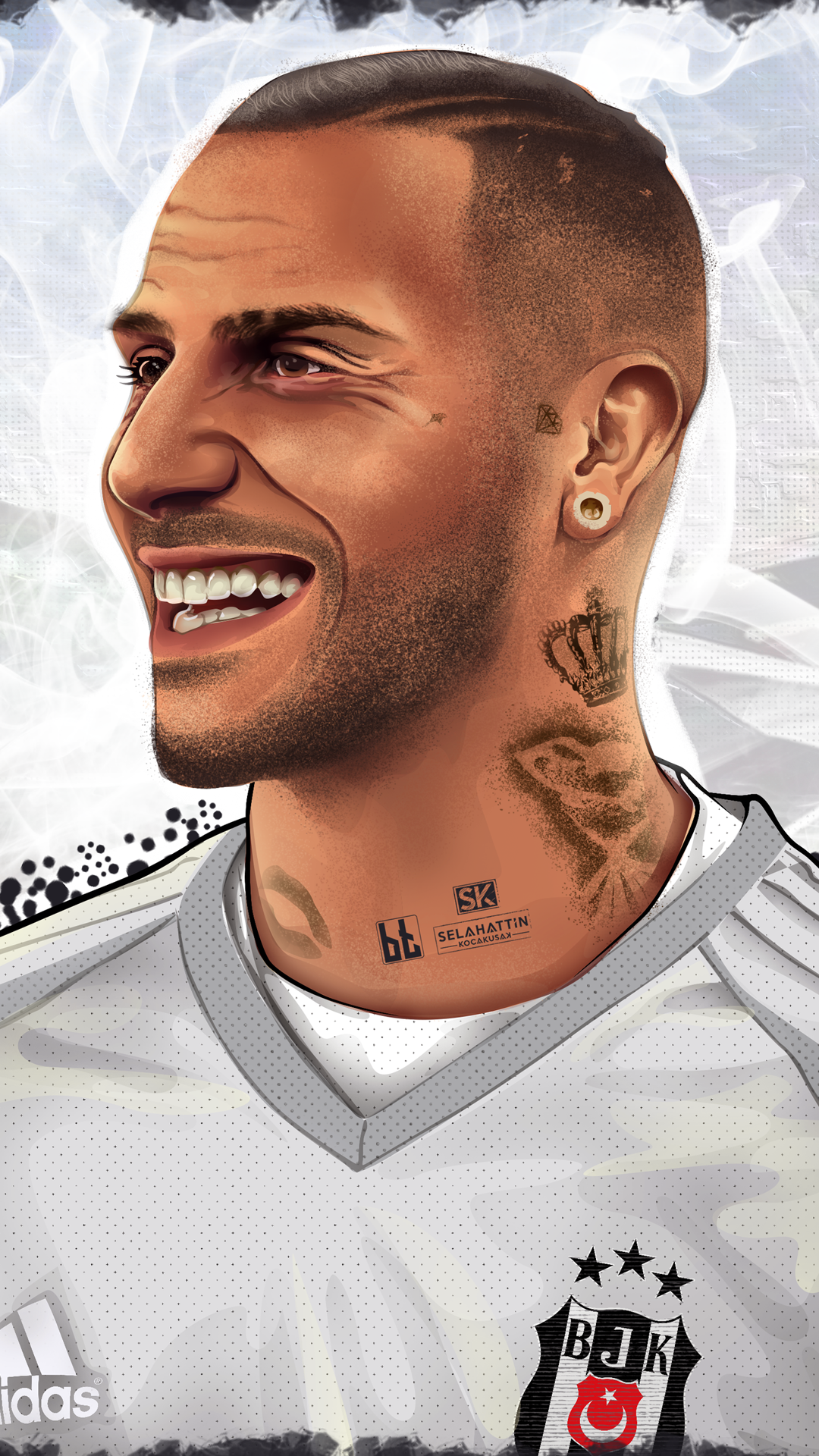 Ricardo Quaresma Vexel Art (Mobile & Pc Wallpaper). Celebrity wallpaper, Sports wallpaper, 4k wallpaper for pc