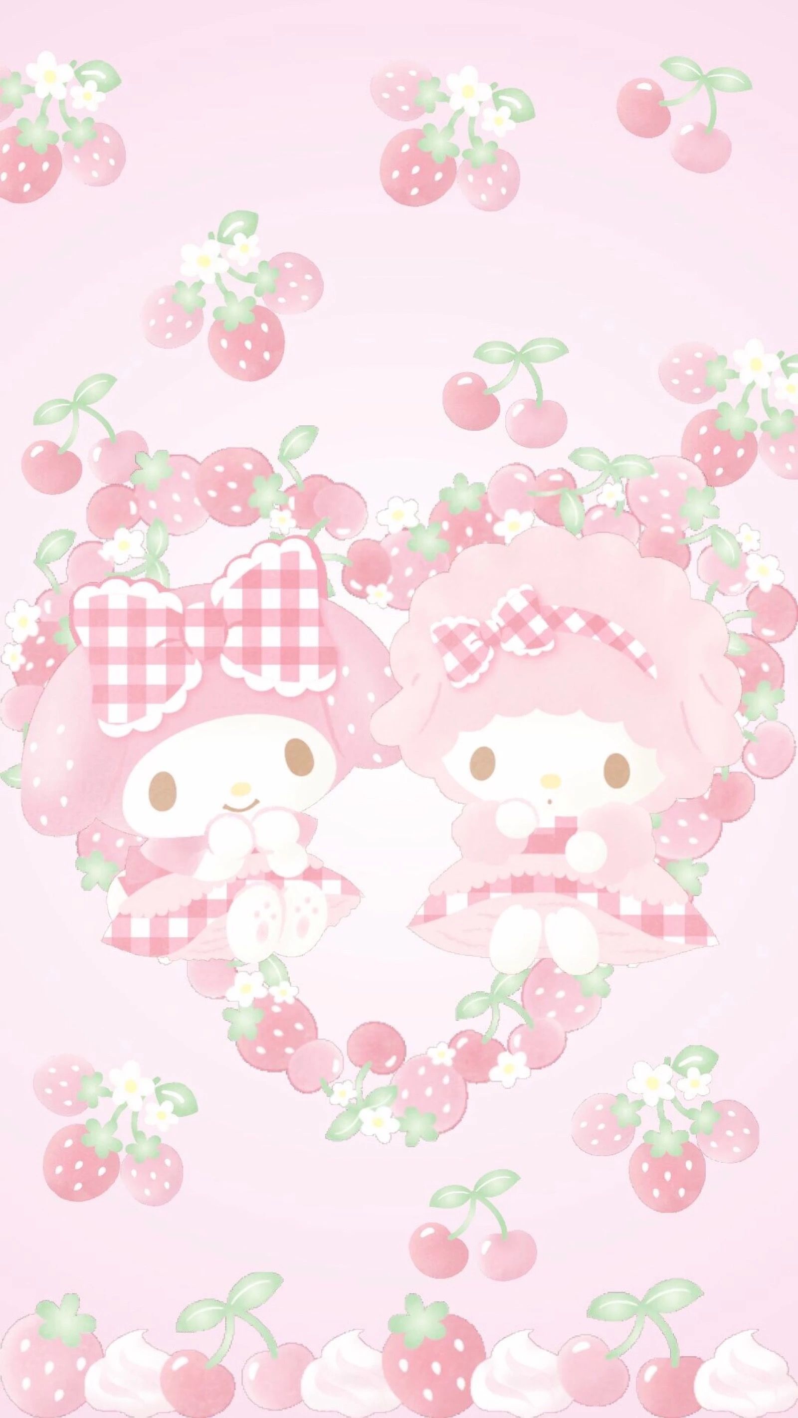 My Melody and Sweet Piano. Hello kitty iphone wallpaper, My melody wallpaper, Cute pokemon wallpaper