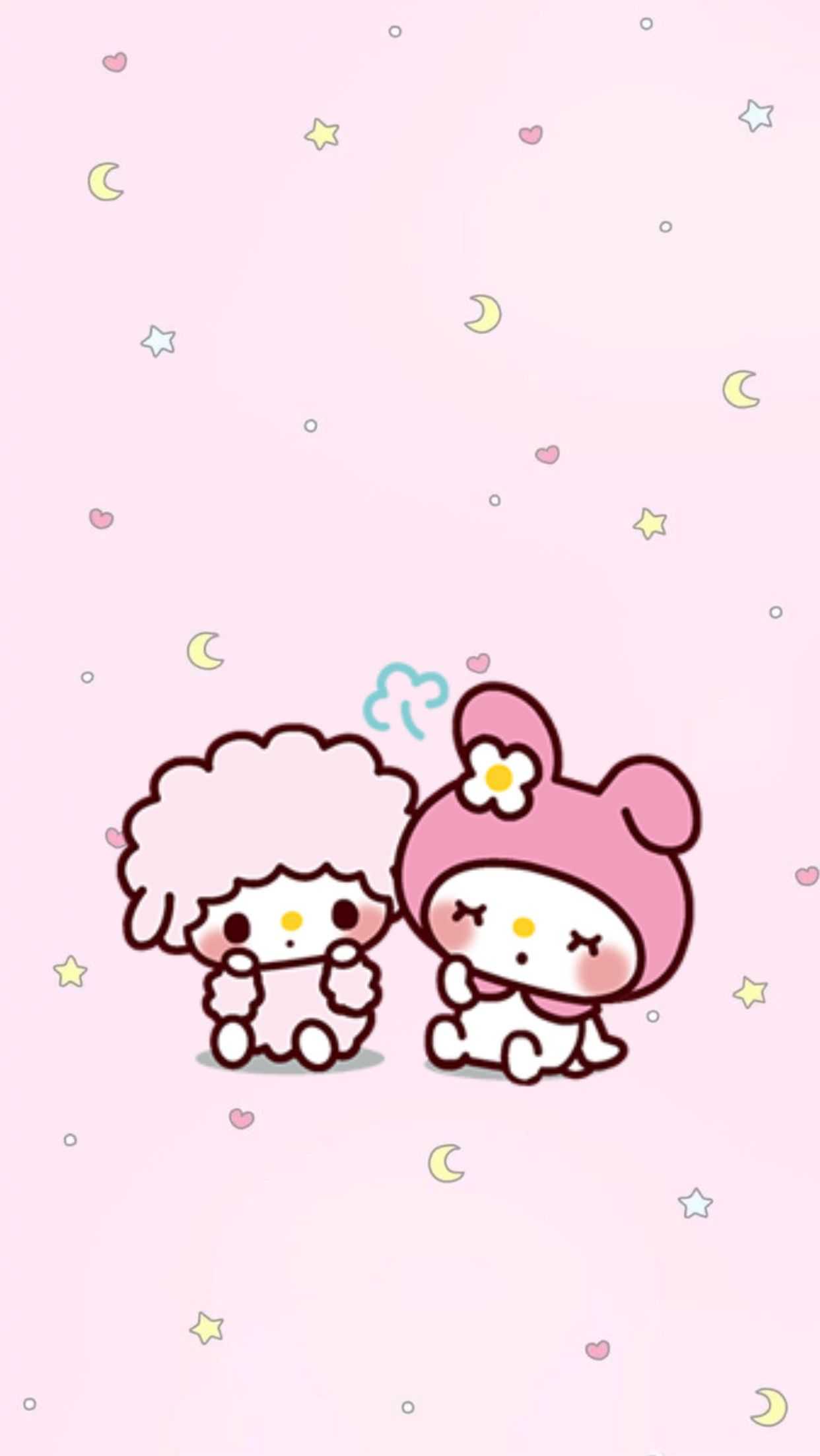 My Melody Wallpaper 4K Cute cartoon Pink 5K 11741
