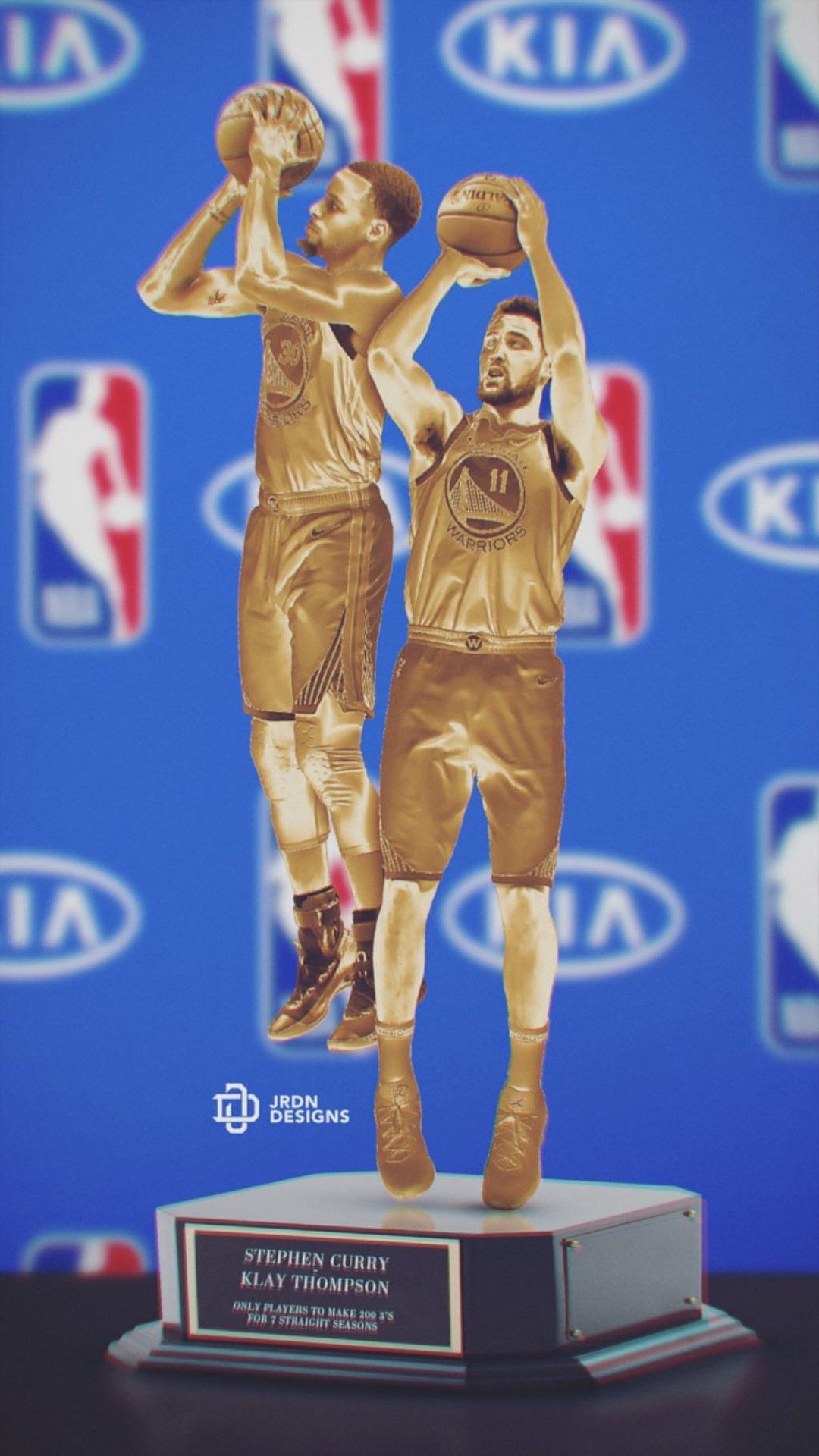 Stephen Curry and Klay Thompson wallpaper. Klay thompson, Golden state warriors wallpaper, Warriors basketball