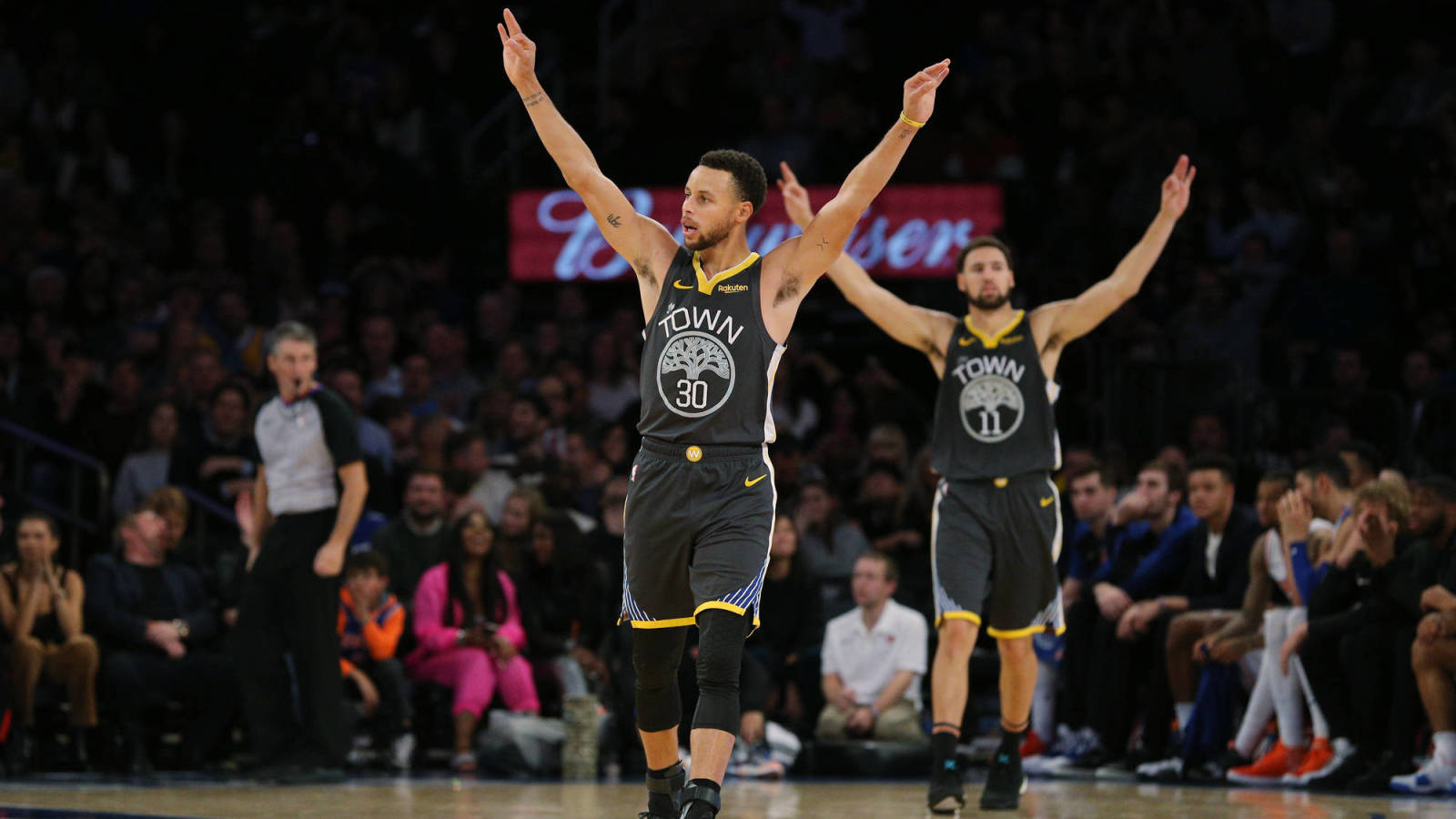 Steph Curry wanted Klay Thompson to break his record