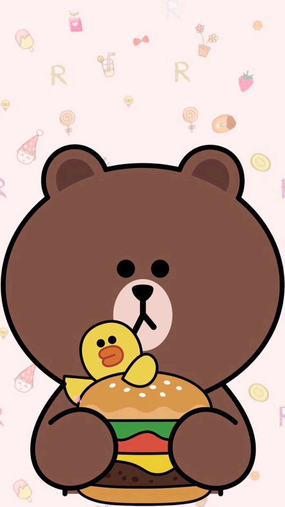 Background note. Kitten drawing, Cute cartoon wallpaper, Teddy bear wallpaper