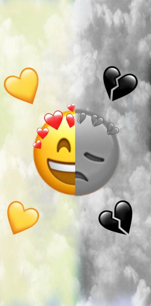 Sad emoji wallpaper