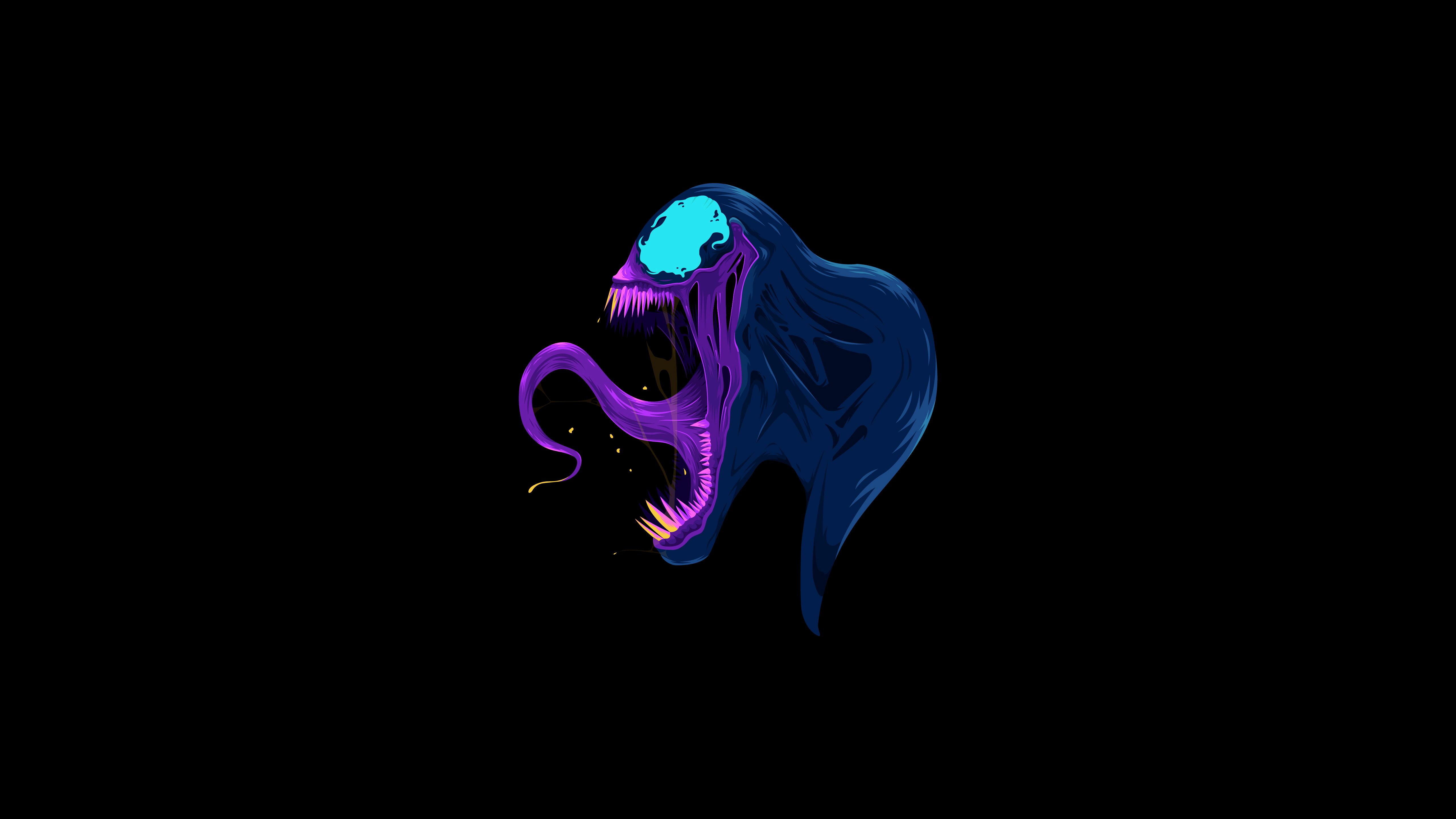 Minimalist Venom Wallpaper