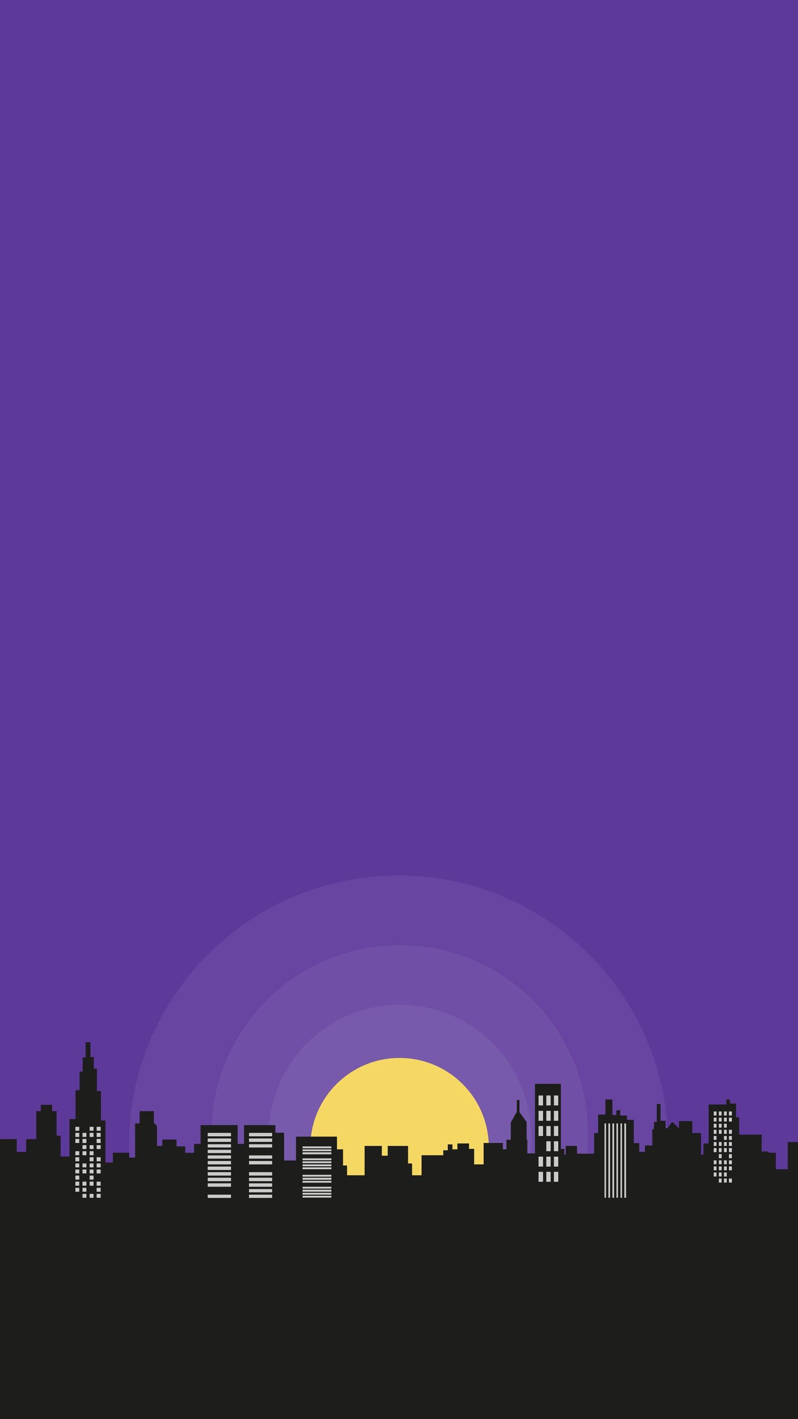 Minimalist Purple Wallpaper