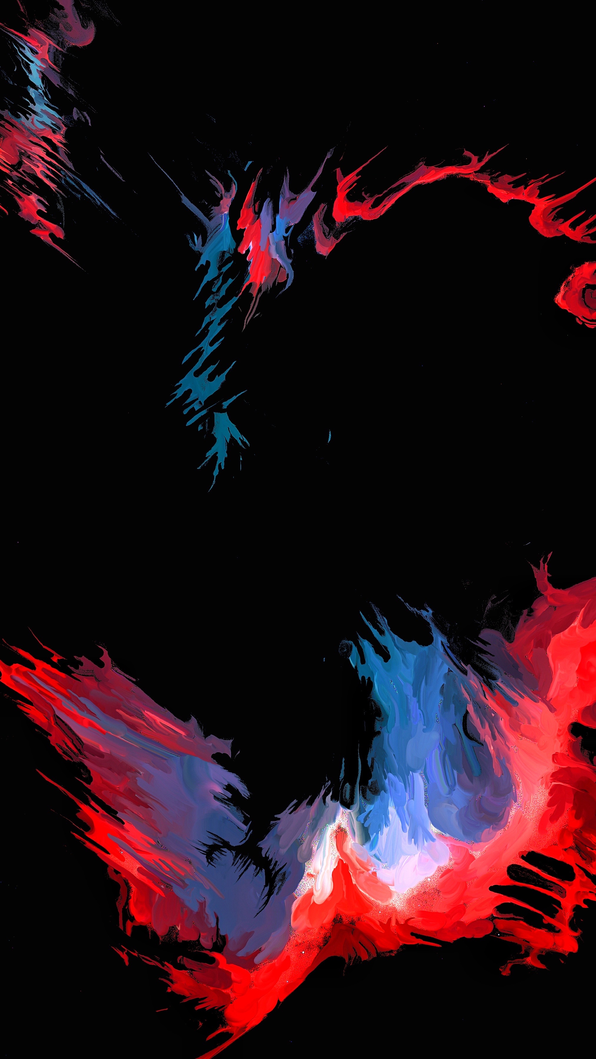 OLED Abstract Wallpaper
