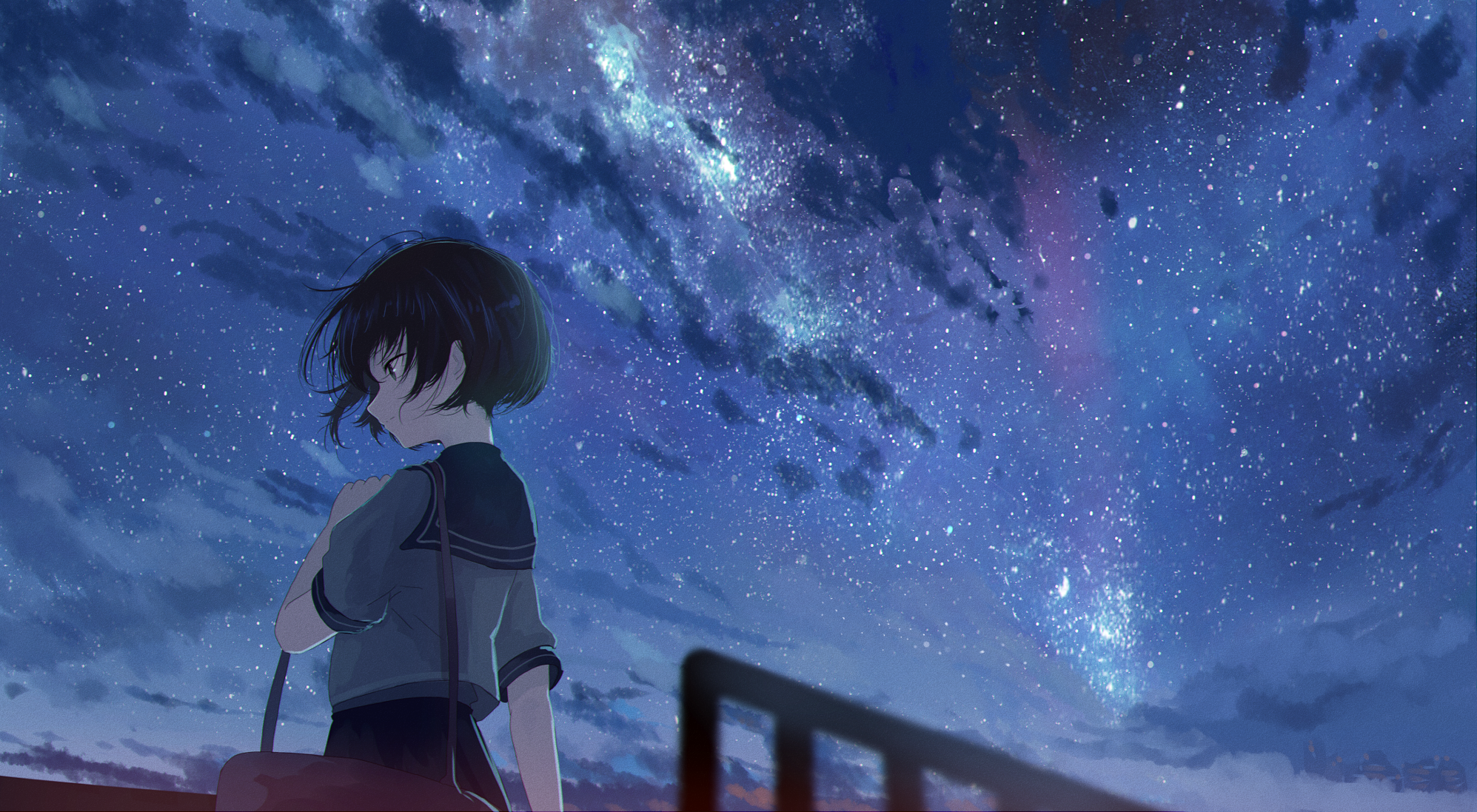 Starry Sky HD Wallpaper and Background