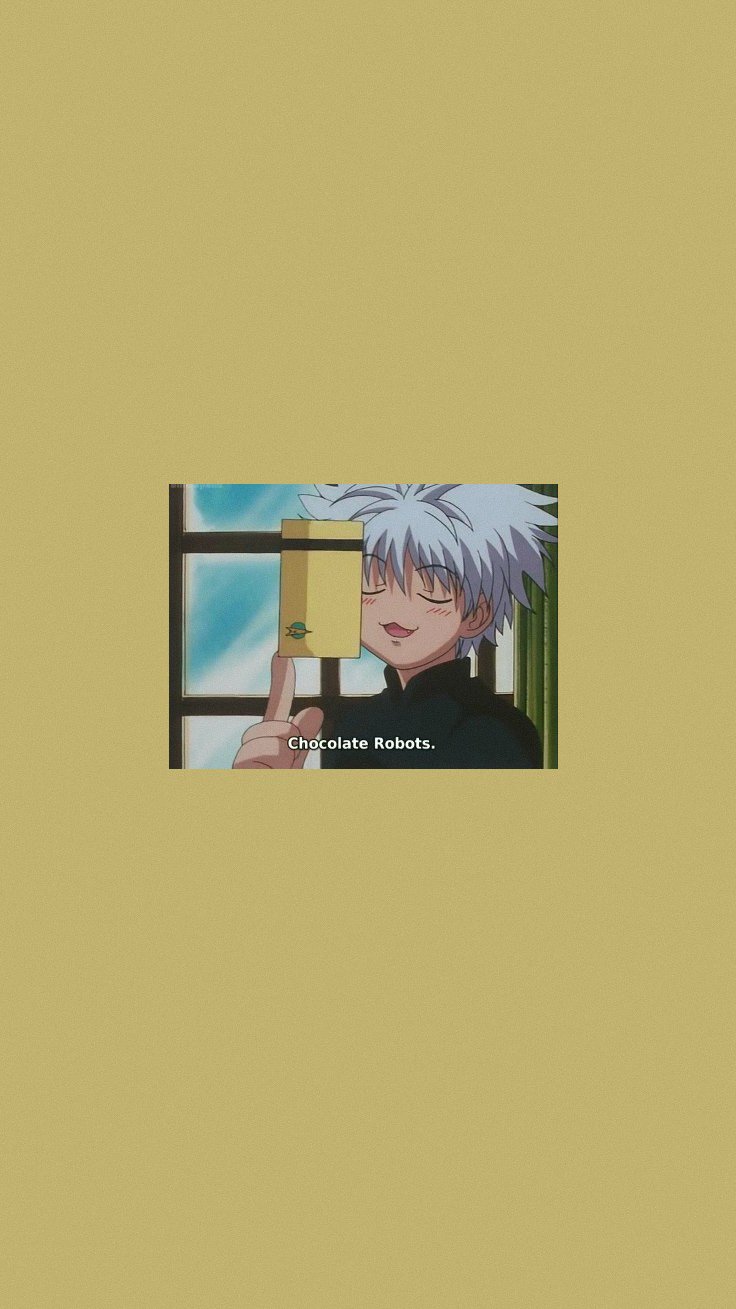Yoshino X Hunter 1999 Wallpaper Lockscreen Tags: Hxh, Killua, Gon, Aesthetic, Vintage, 90's Anime, Anime Wallpaper Like Or Retweet If Saved