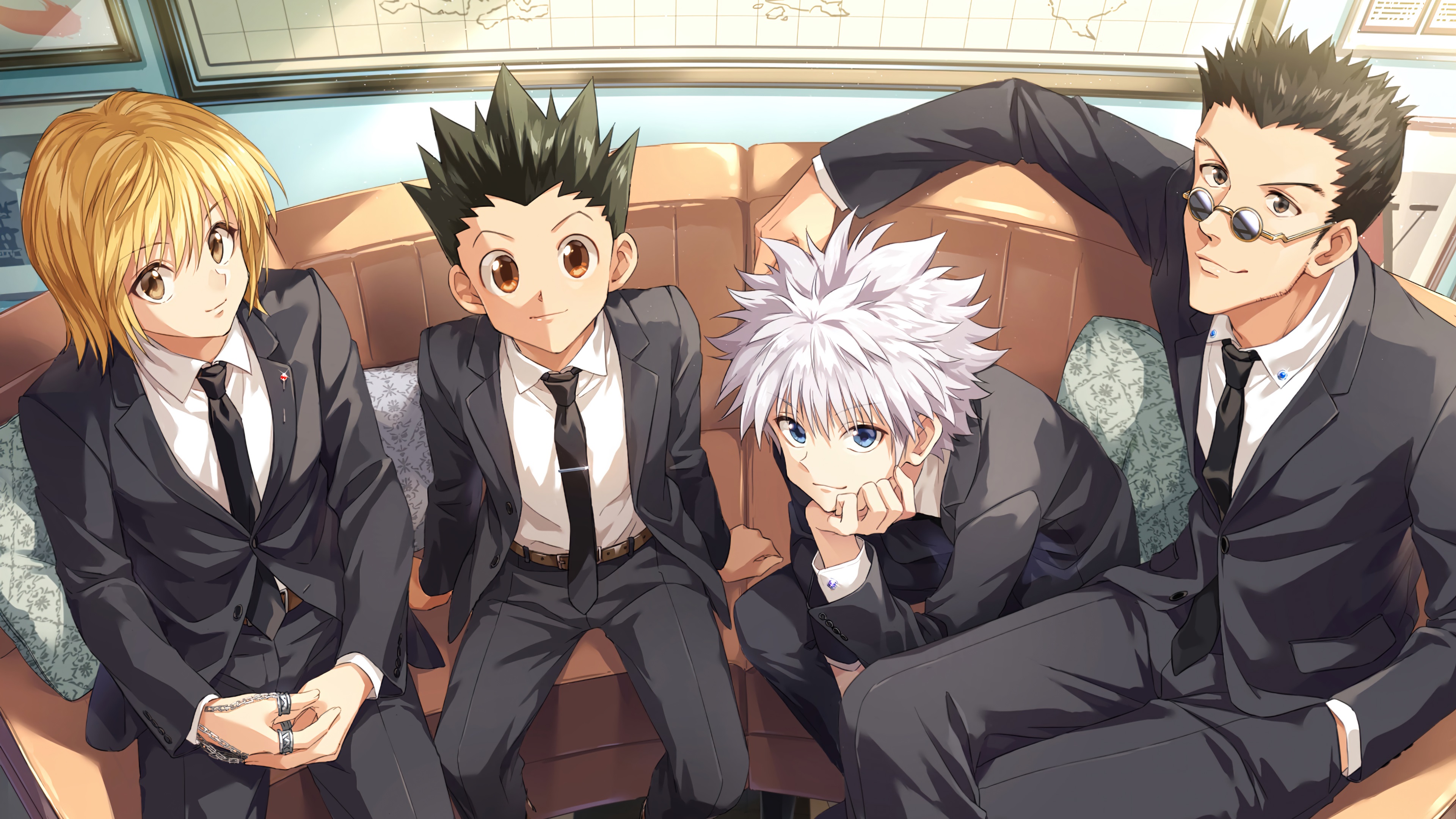 Hunter x Hunter Wallpaper 4K, AMOLED, Gon Freecss