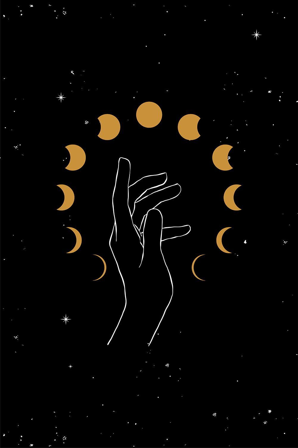 Lunar Moon Phases Moon Phases Decor Celestial Decor Witchy. Etsy. Witchy wallpaper, Moon art, Witchy decor