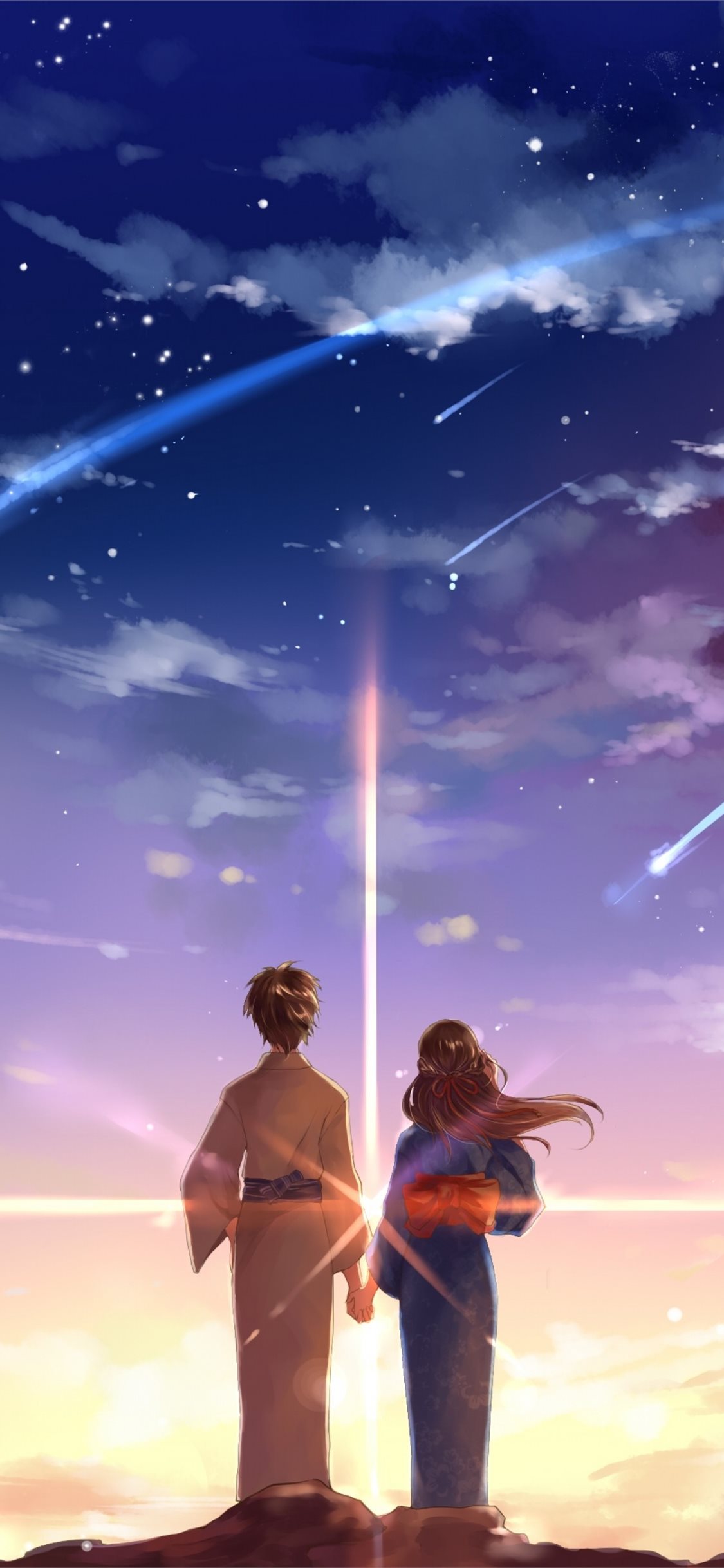 Best Mitsuha miyamizu iPhone HD Wallpaper