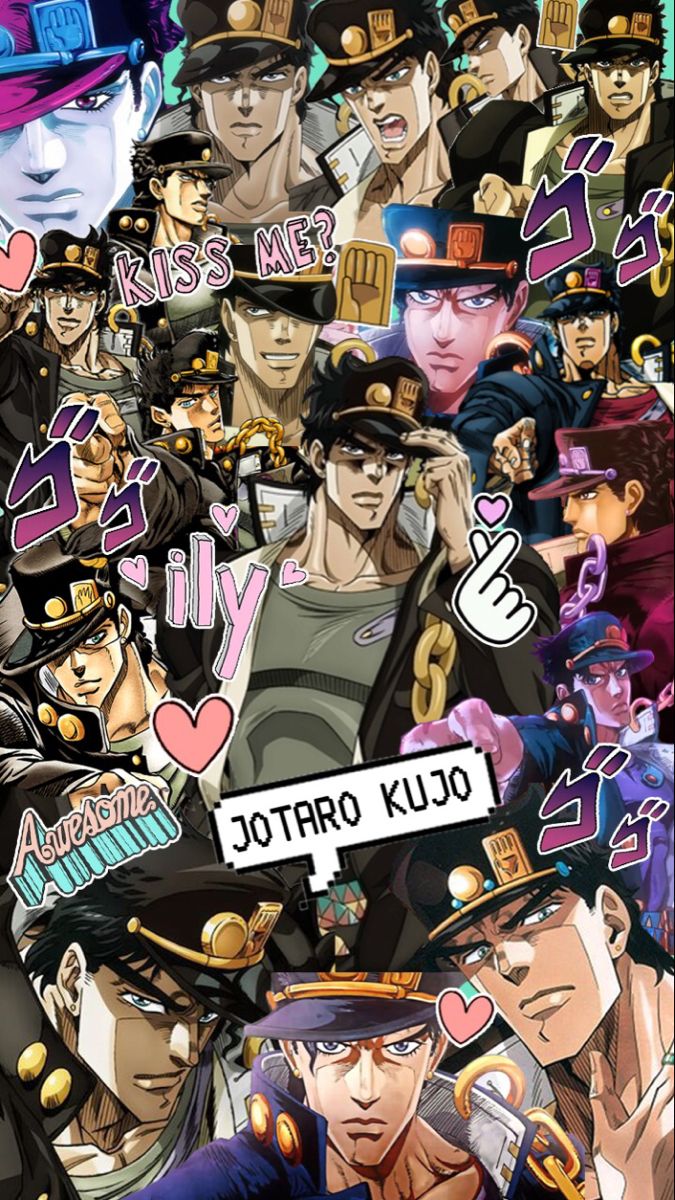 Jotaro Kujo. Jojos bizarre adventure