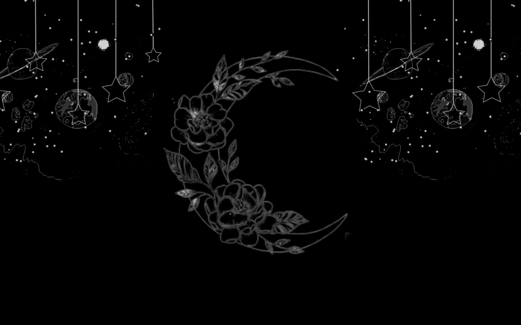 Free download Moon and Stars Desktop wallpaper black Desktop wallpaper art [1920x1080] for your Desktop, Mobile & Tablet. Explore Witchy Wallpaper. Witchy Background