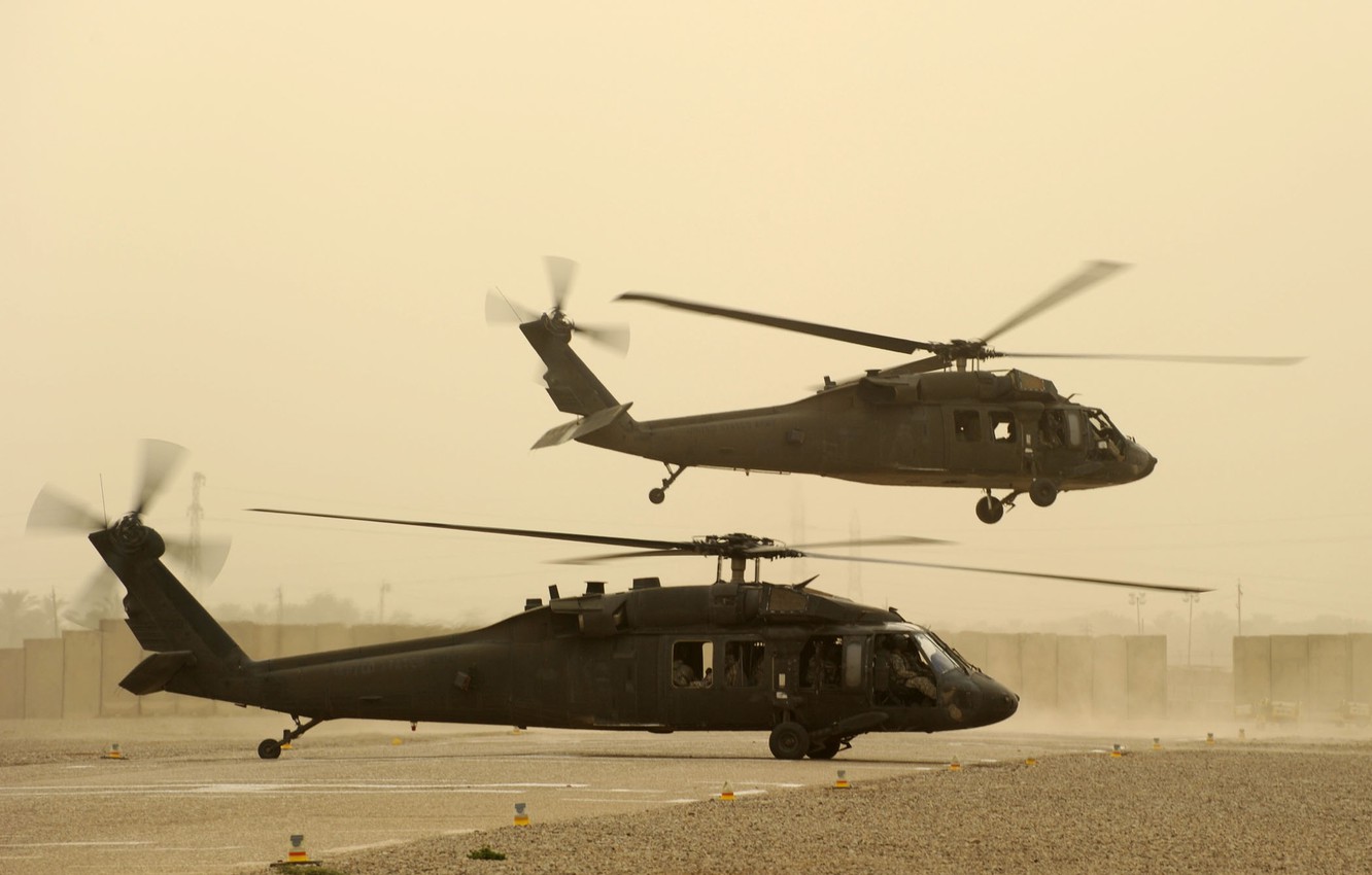 Wallpaper the rise, UH- Black Hawk, helicopters image for desktop, section авиация