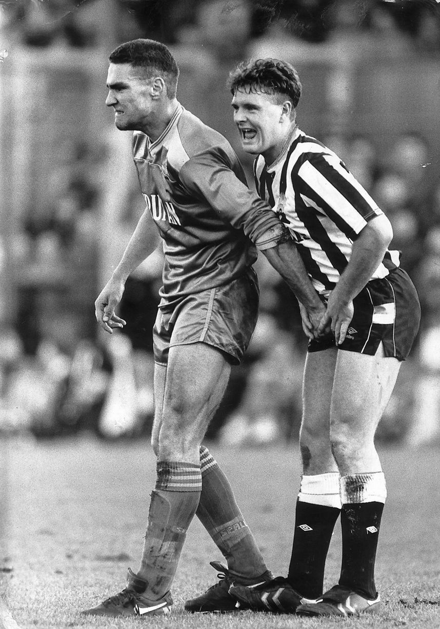 Paul Gascoigne iconic image