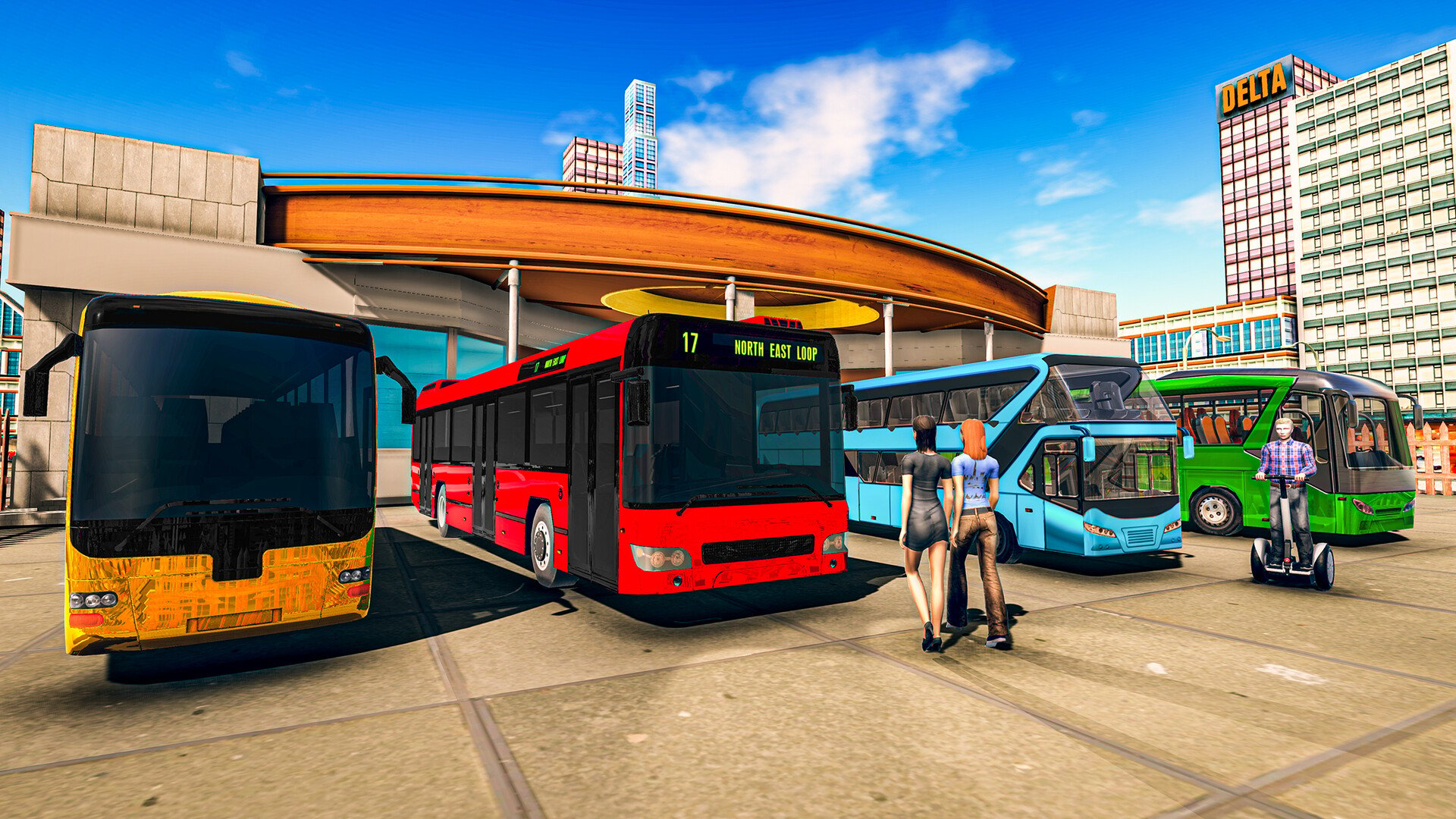 bus simulator game screenshots